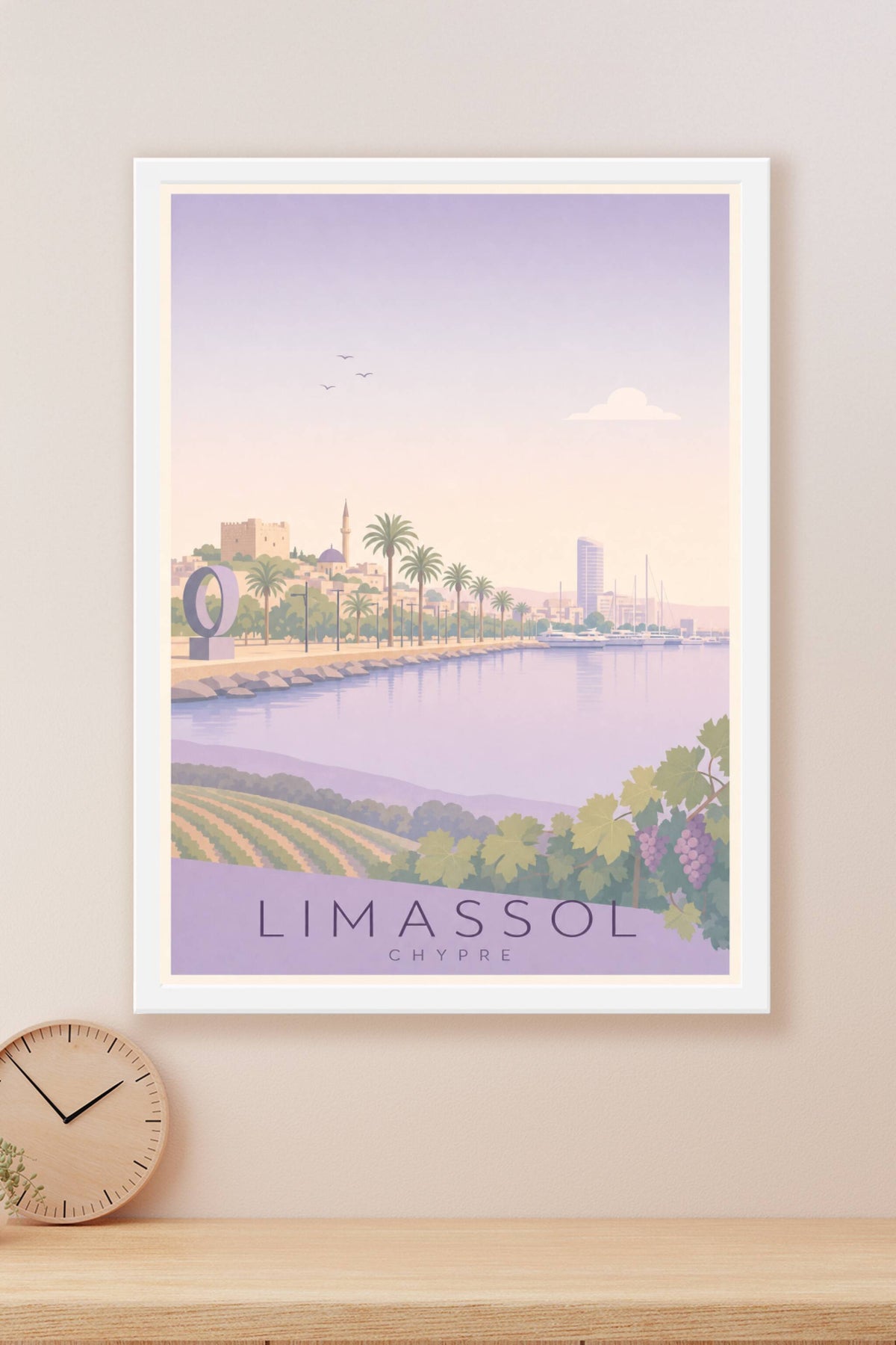 Affiche de Limassol - Poster Calme