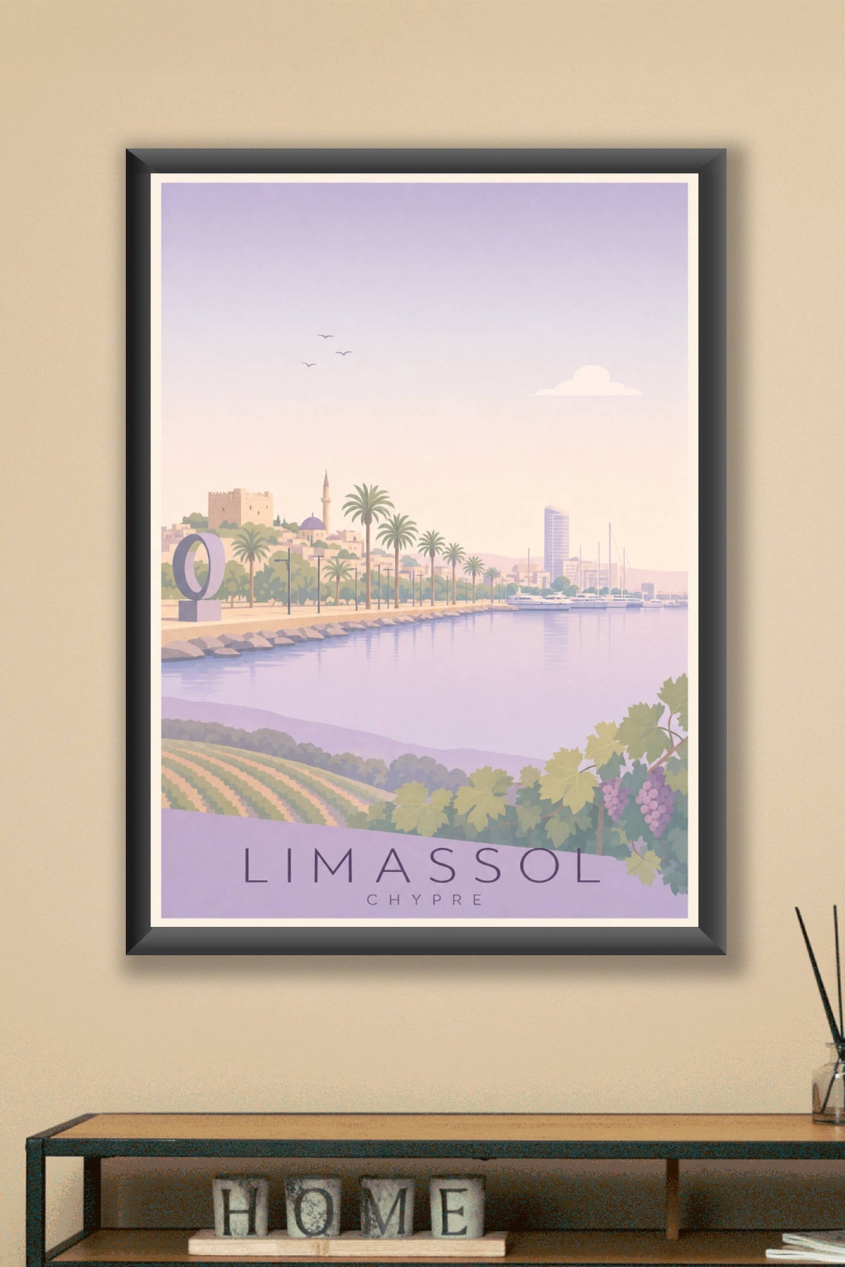 Affiche de Limassol - Poster Calme