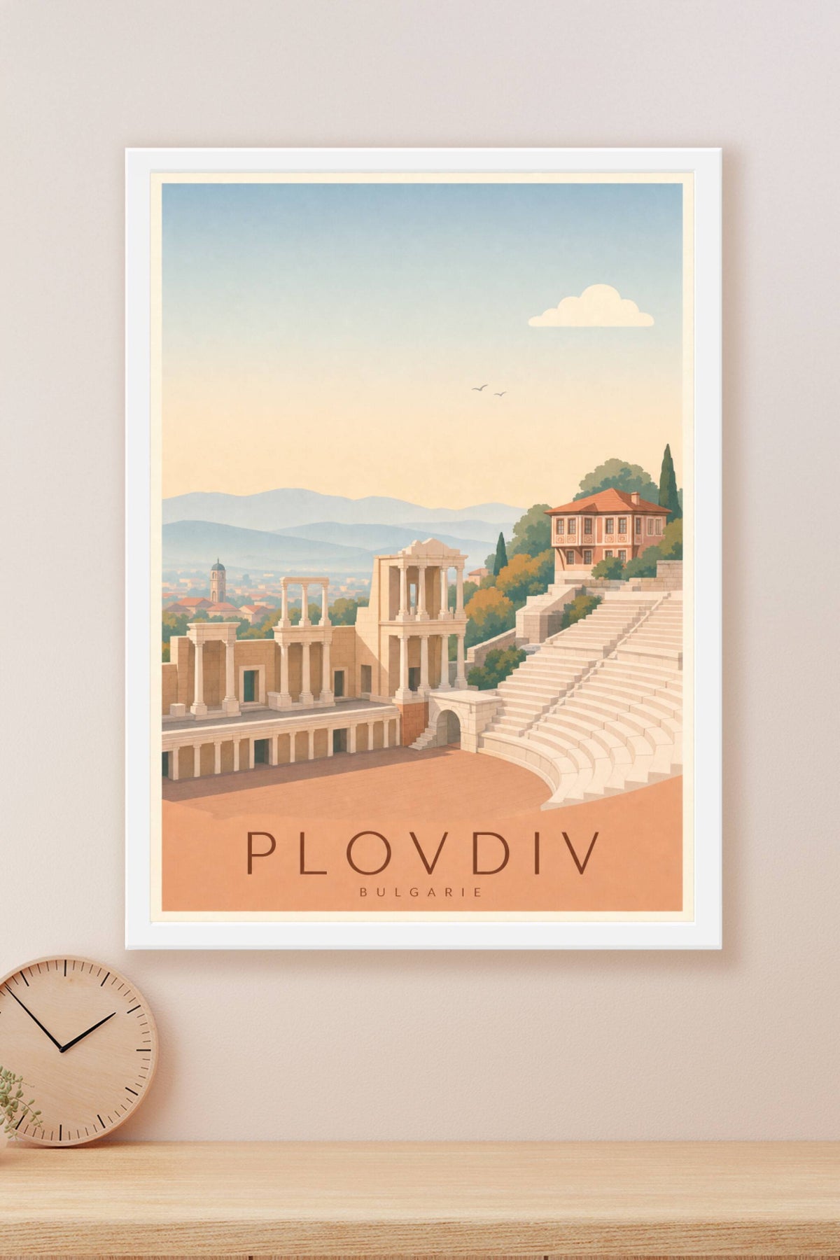 Affiche de Plovdiv - Poster Calme