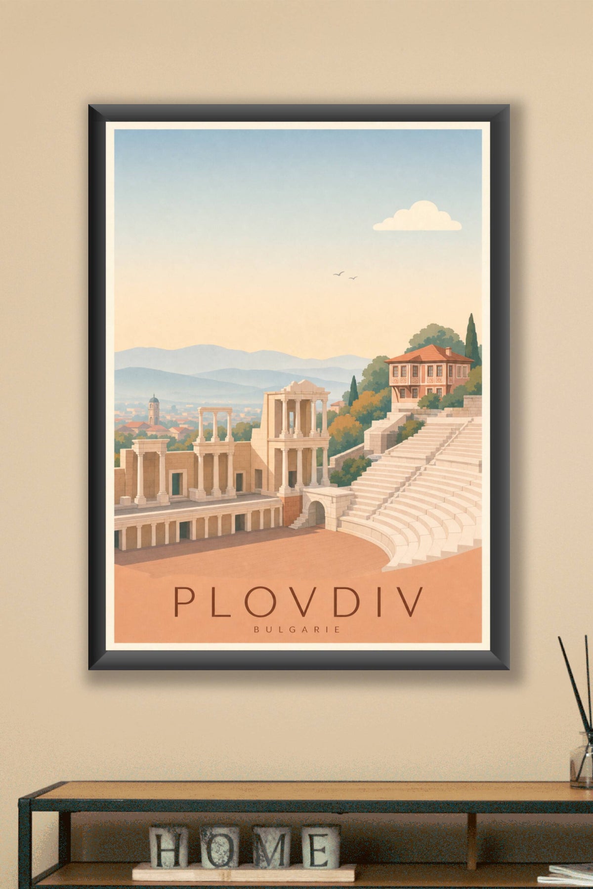 Affiche de Plovdiv - Poster Calme