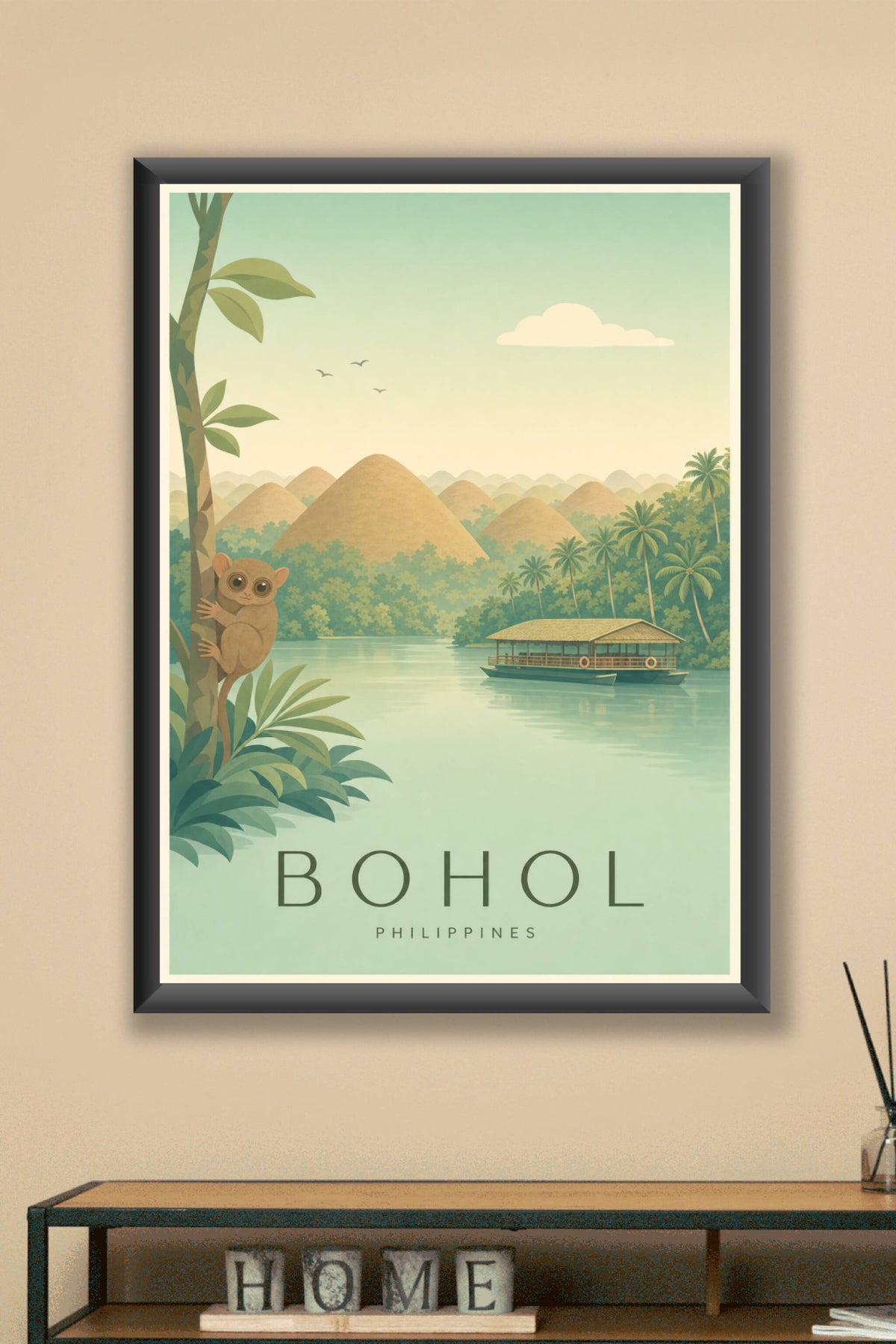 Affiche de Bohol - Poster Calme
