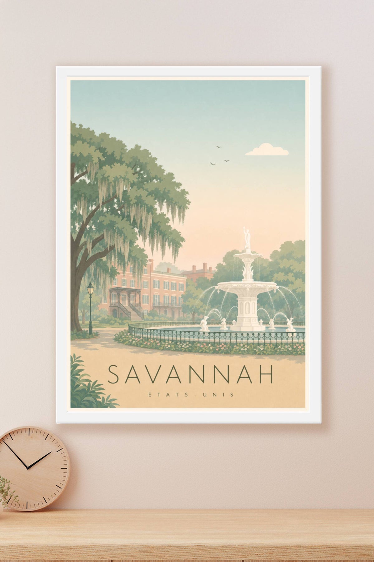 Affiche de Savannah - Poster Calme
