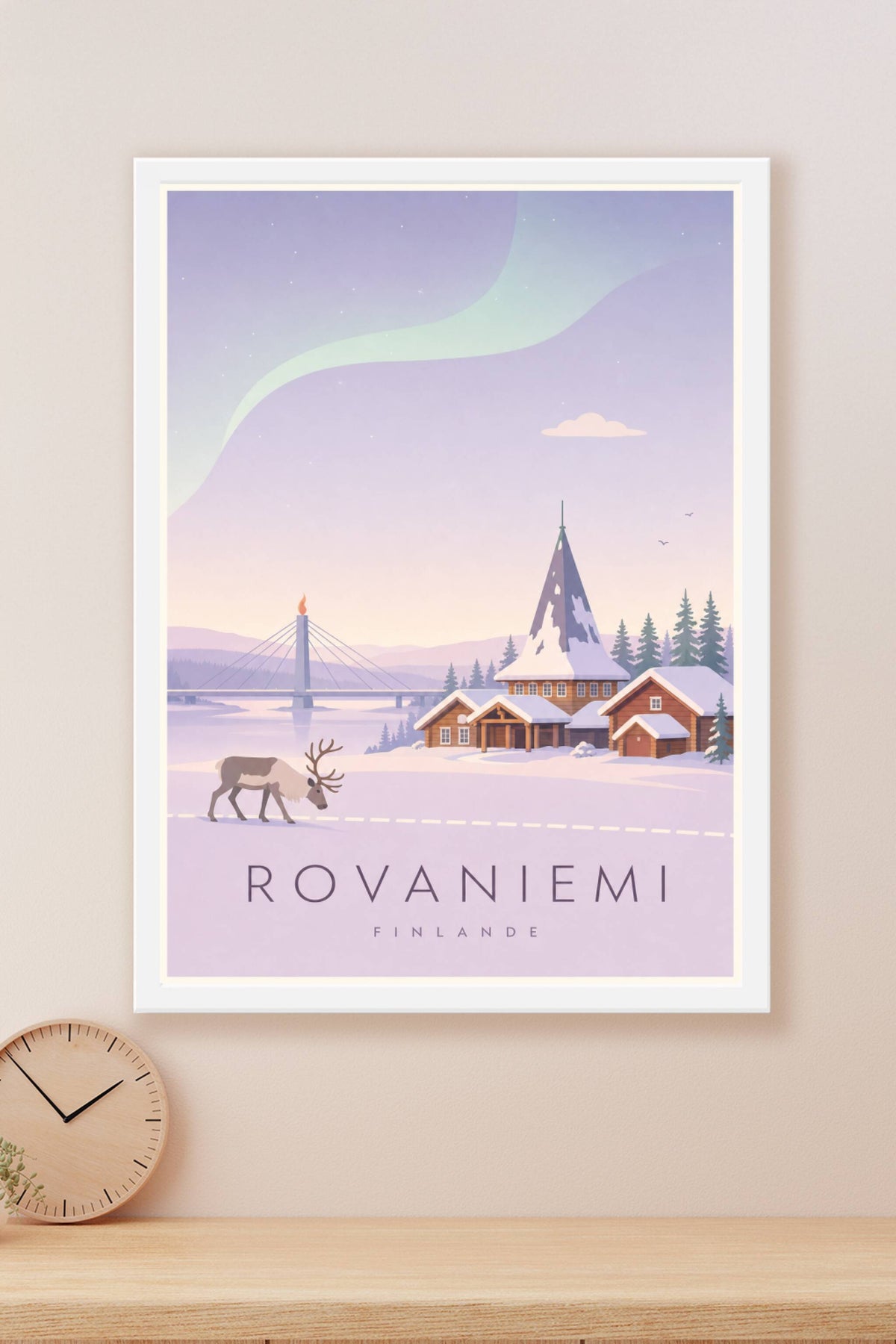 Affiche de Rovaniemi - Poster Calme