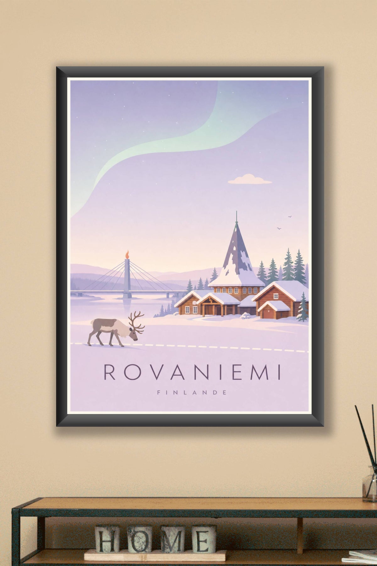 Affiche de Rovaniemi - Poster Calme