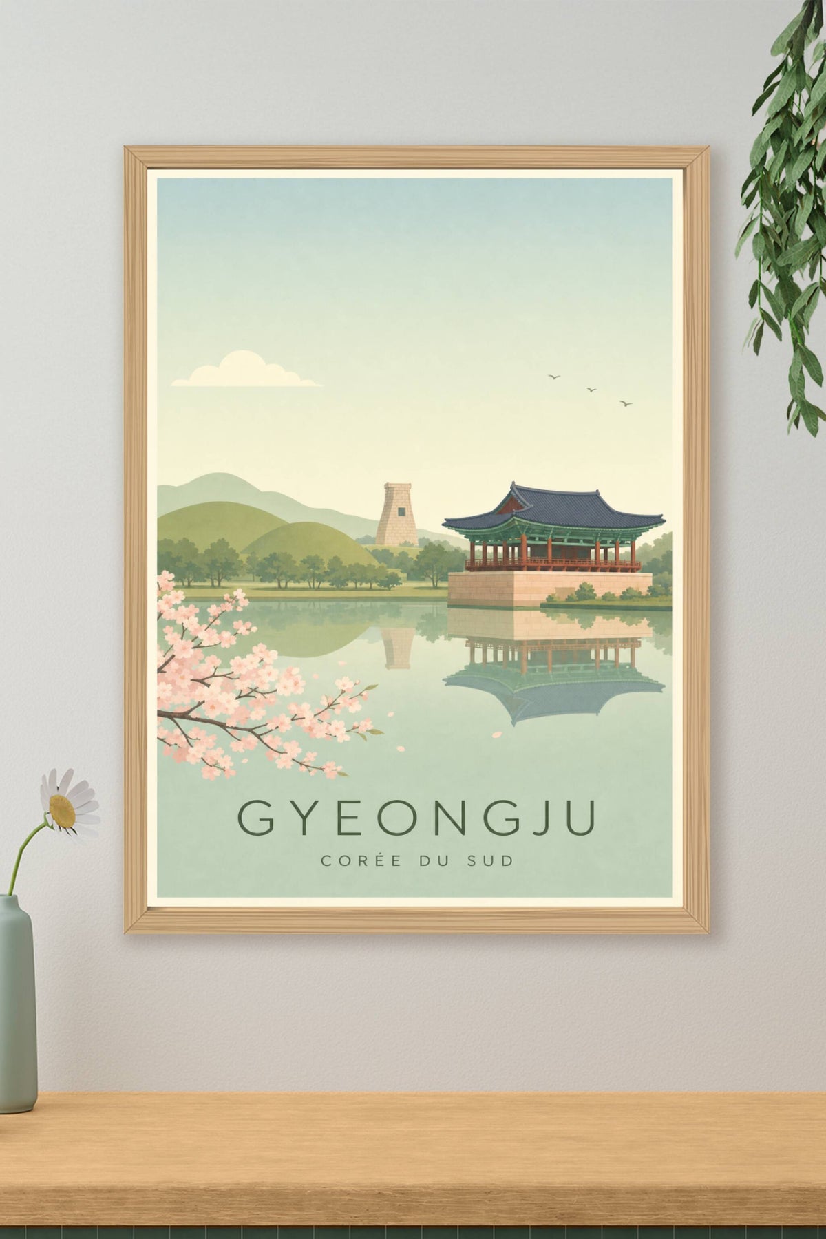 Affiche de Gyeongju - Poster Calme