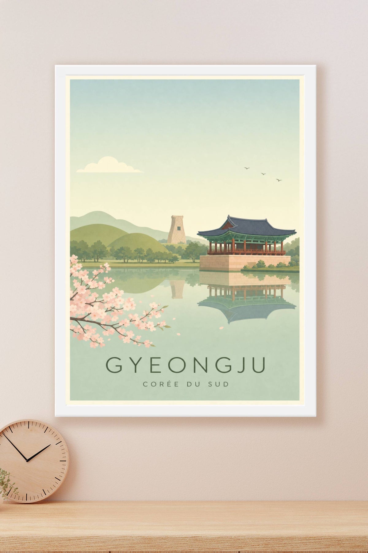 Affiche de Gyeongju - Poster Calme