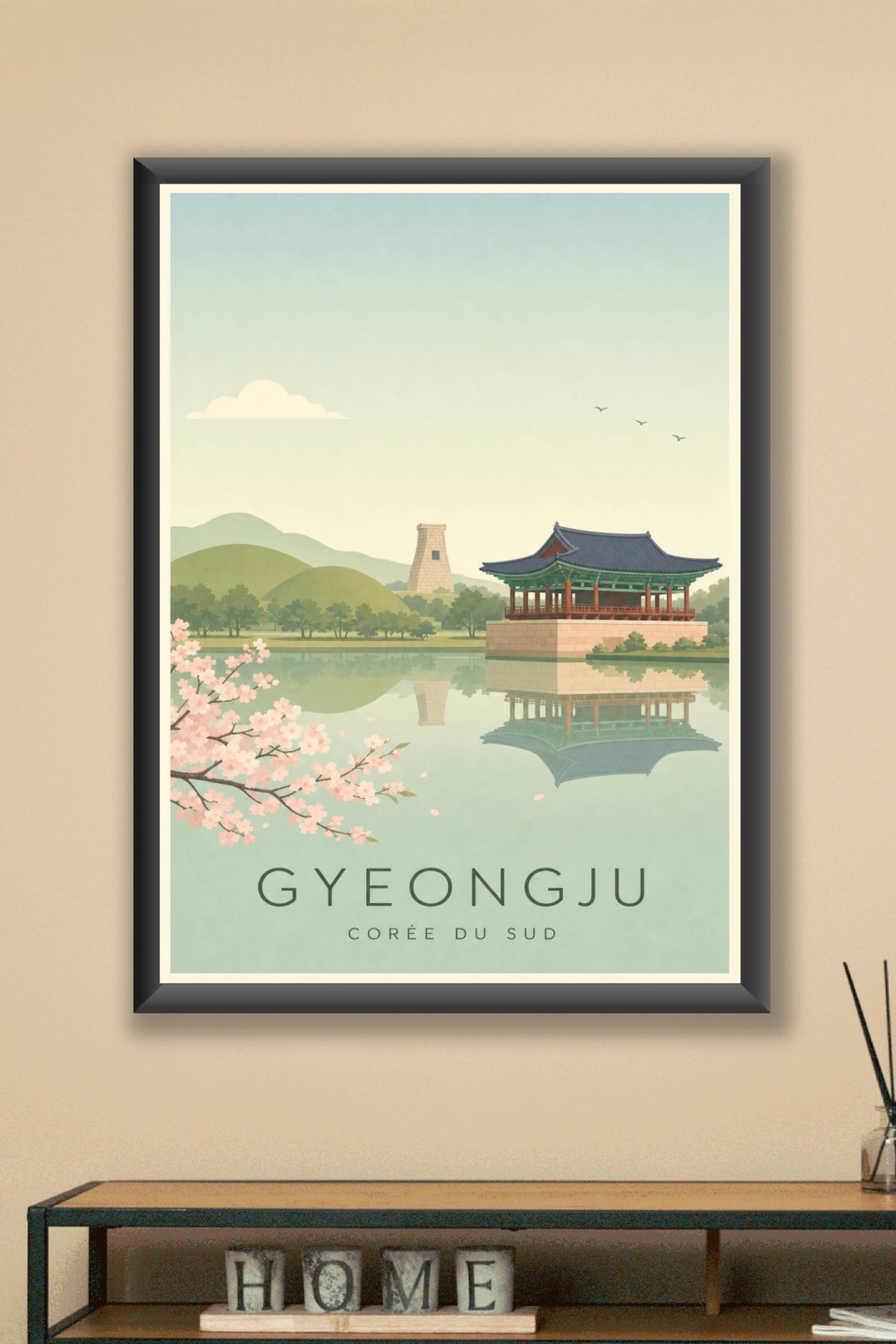 Affiche de Gyeongju - Poster Calme