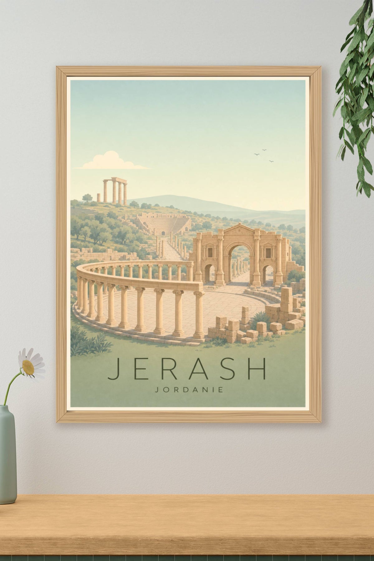 Affiche de Jerash - Poster Calme
