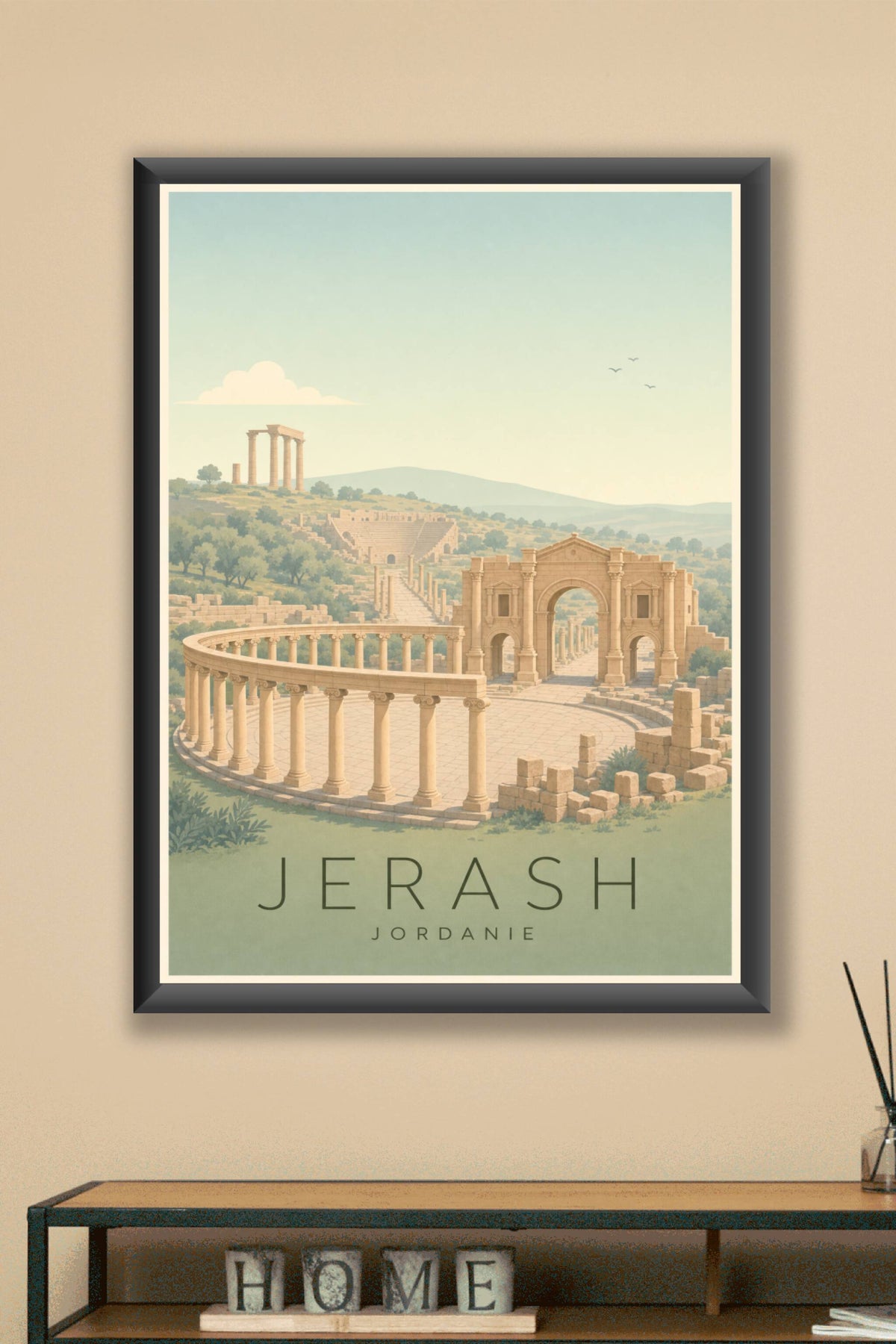 Affiche de Jerash - Poster Calme