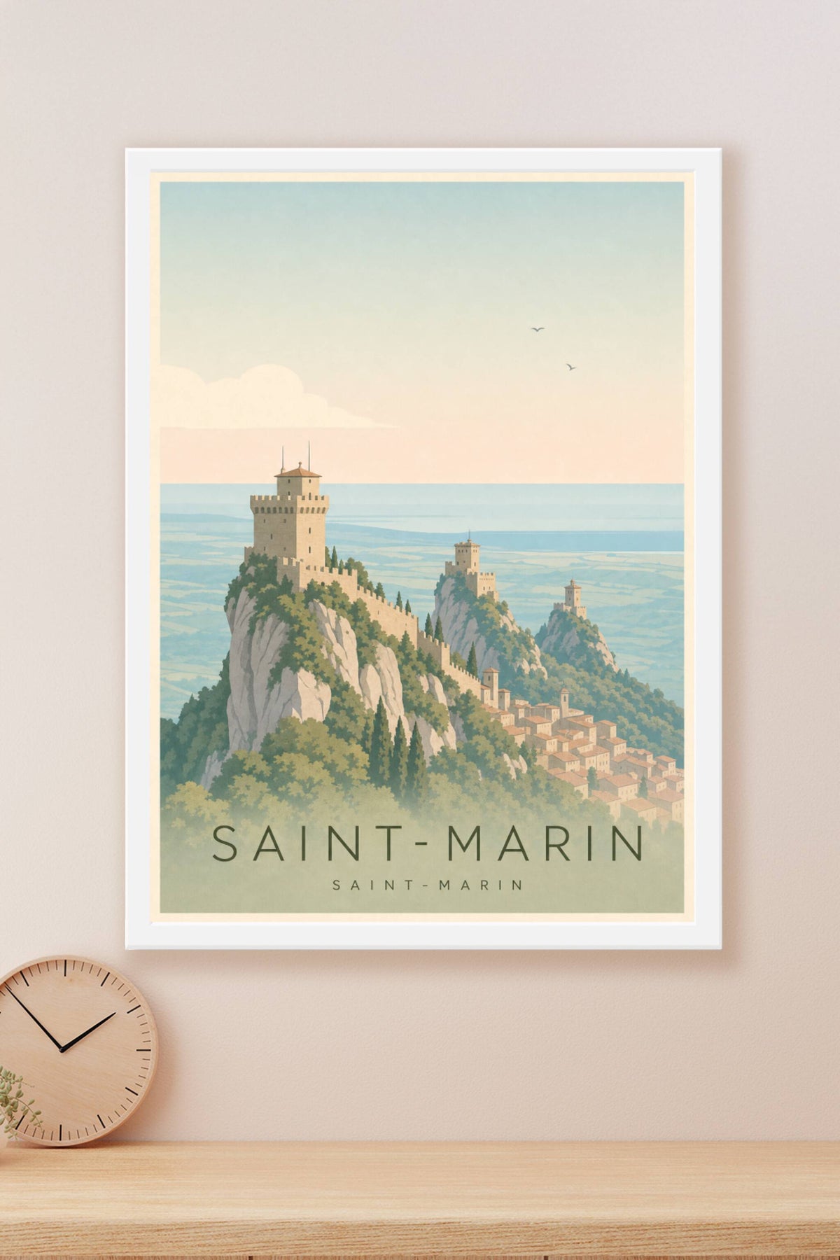 Affiche de Saint-Marin - Poster Calme