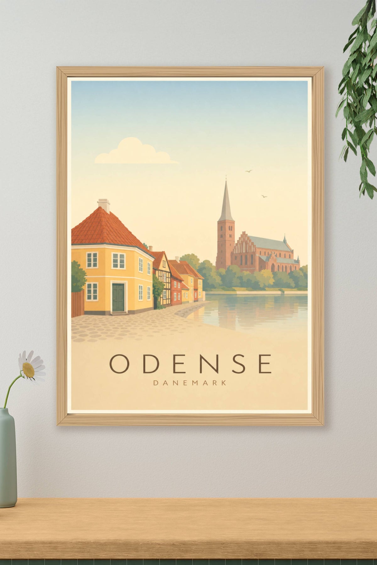 Affiche d'Odense - Poster Calme