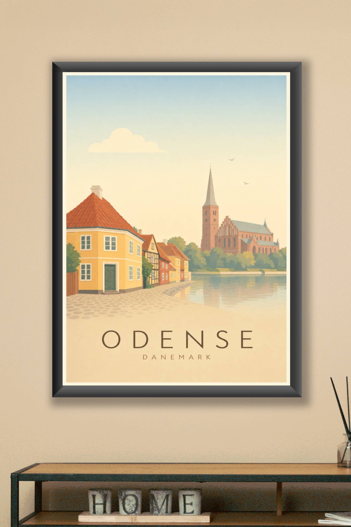 Affiche d'Odense - Poster Calme