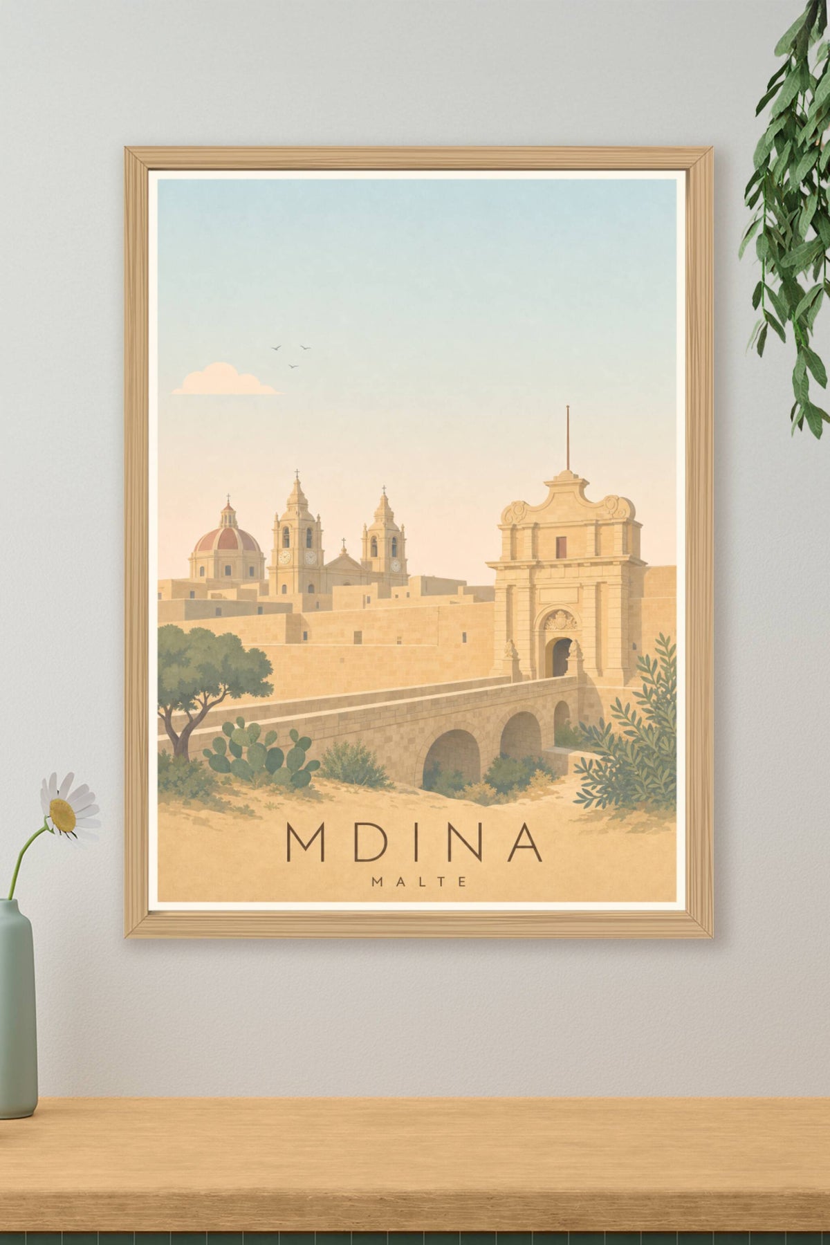 Affiche de Mdina - Poster Calme