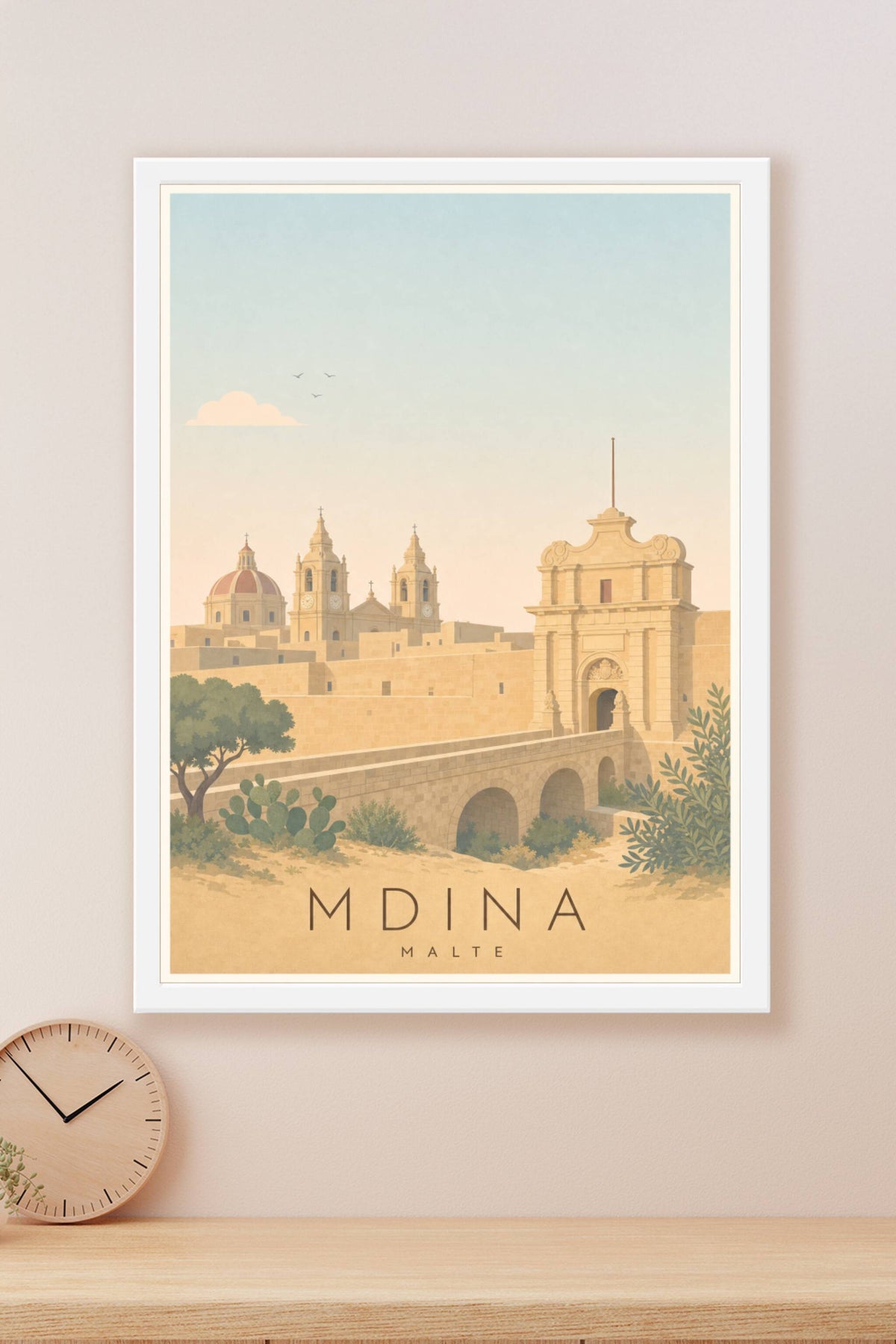 Affiche de Mdina - Poster Calme