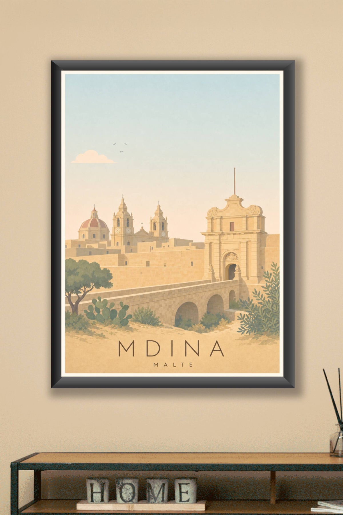 Affiche de Mdina - Poster Calme