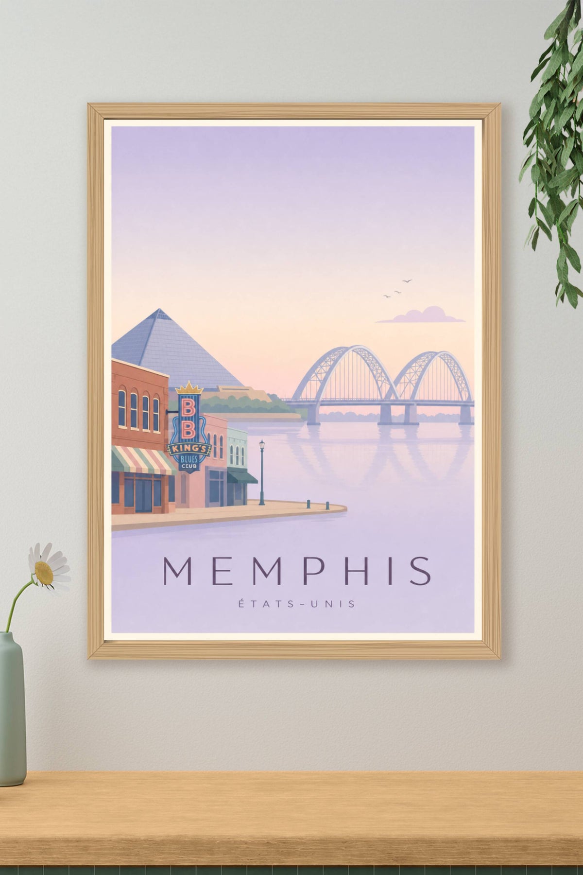 Affiche de Memphis - Poster Calme