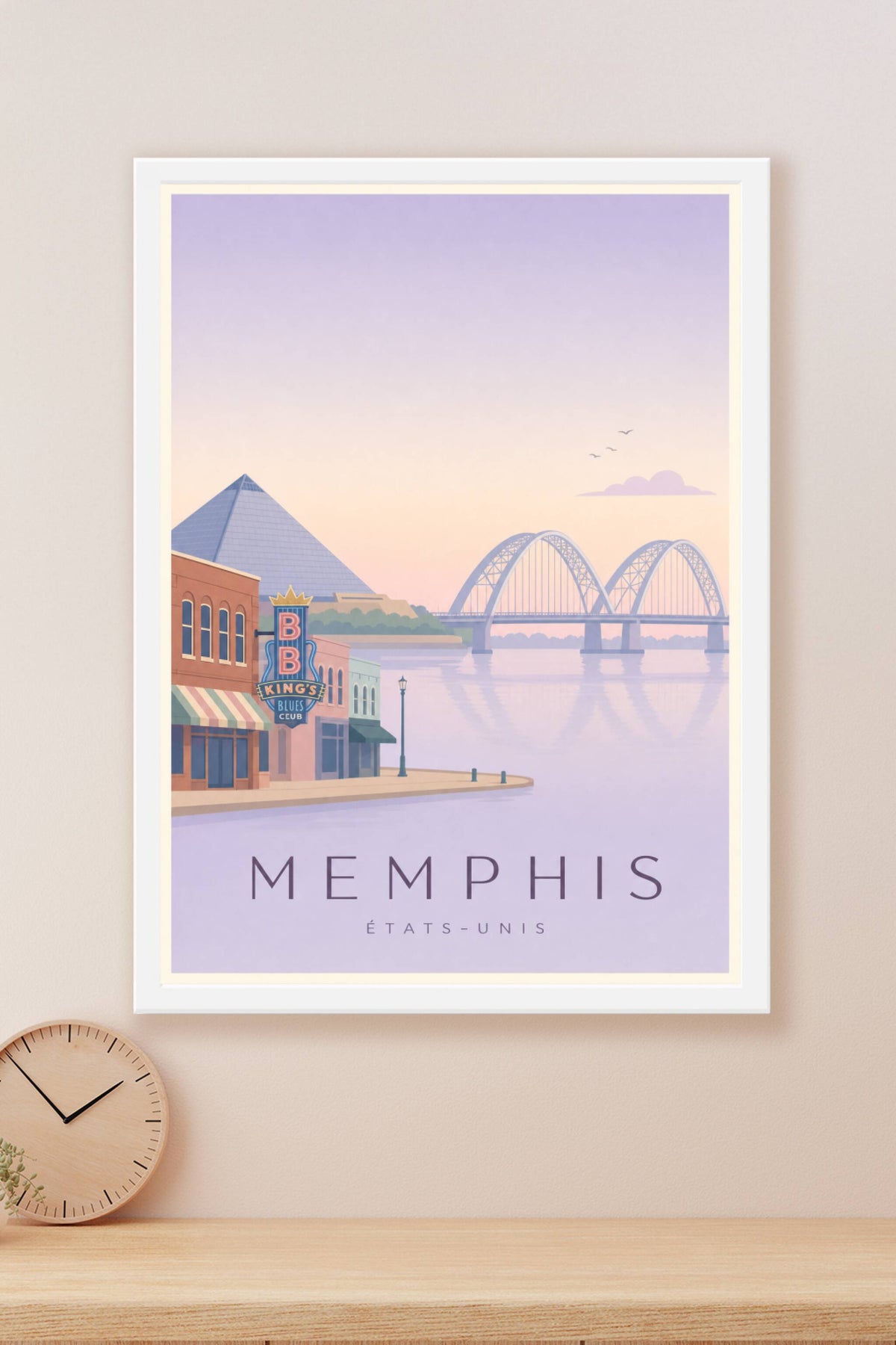 Affiche de Memphis - Poster Calme