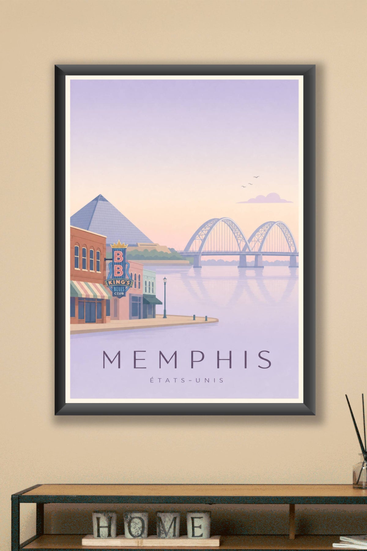 Affiche de Memphis - Poster Calme