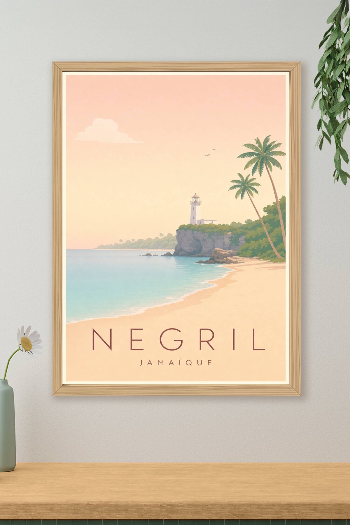 Affiche de Negril - Poster Calme
