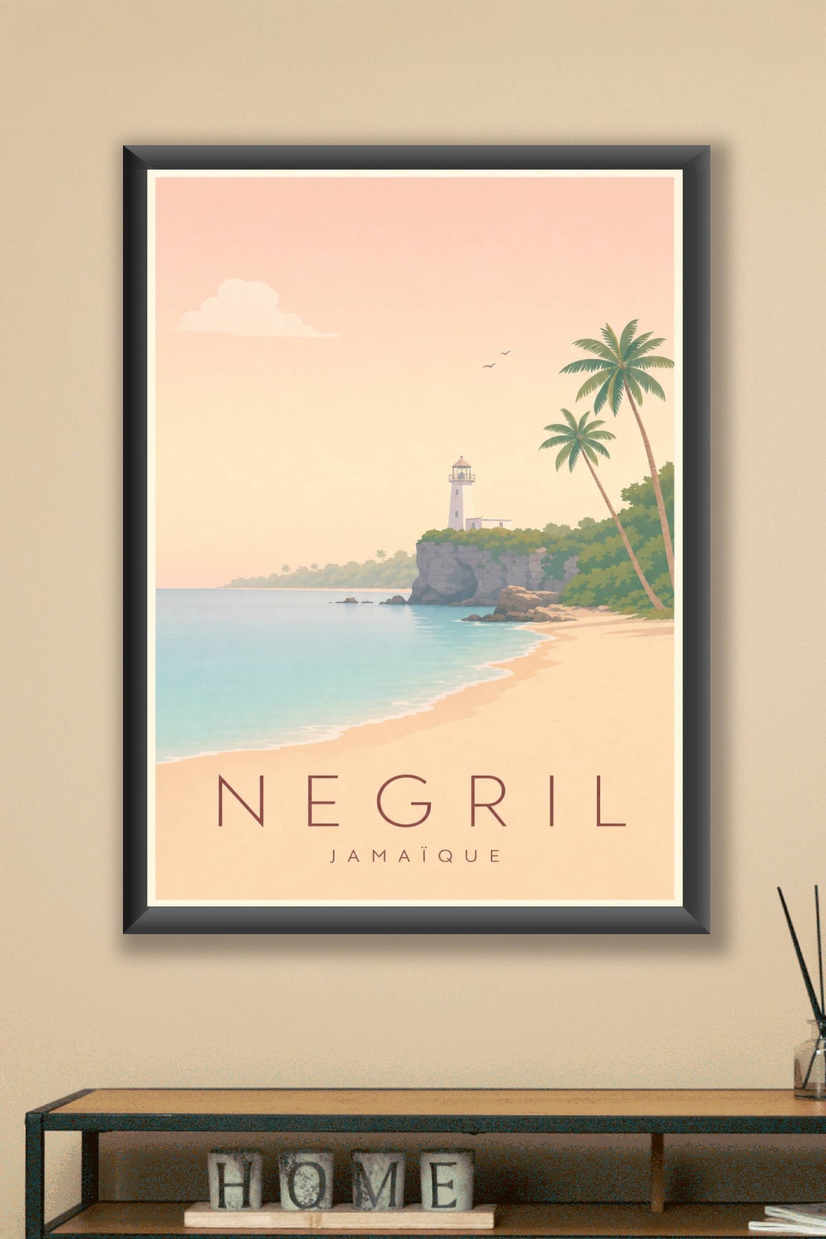Affiche de Negril - Poster Calme
