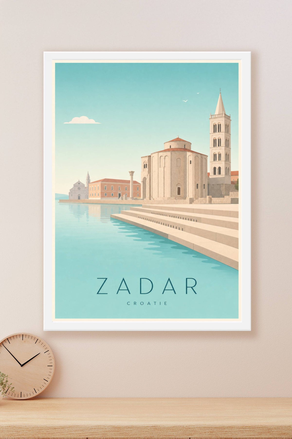 Affiche de Zadar - Poster Calme