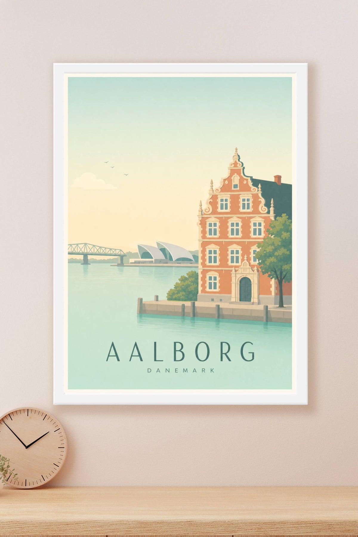 Affiche d'Aalborg - Poster Calme