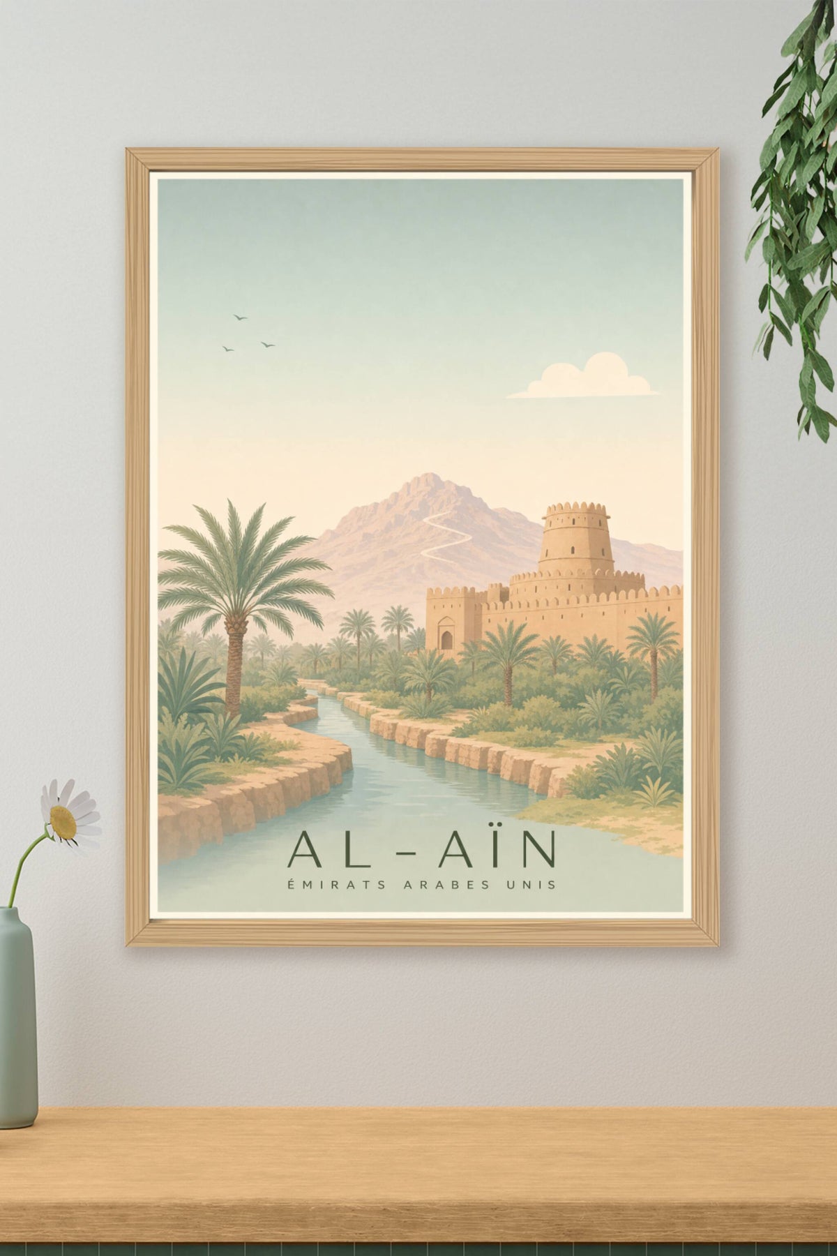 Affiche d'Al-Aïn - Poster Calme