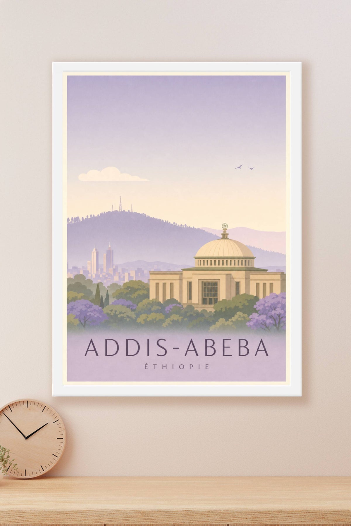 Affiche d'Addis-Abeba - Poster Calme