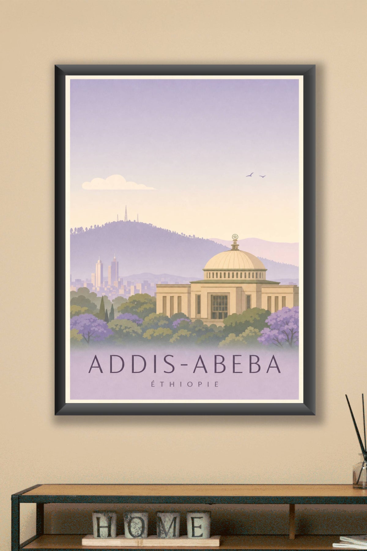 Affiche d'Addis-Abeba - Poster Calme