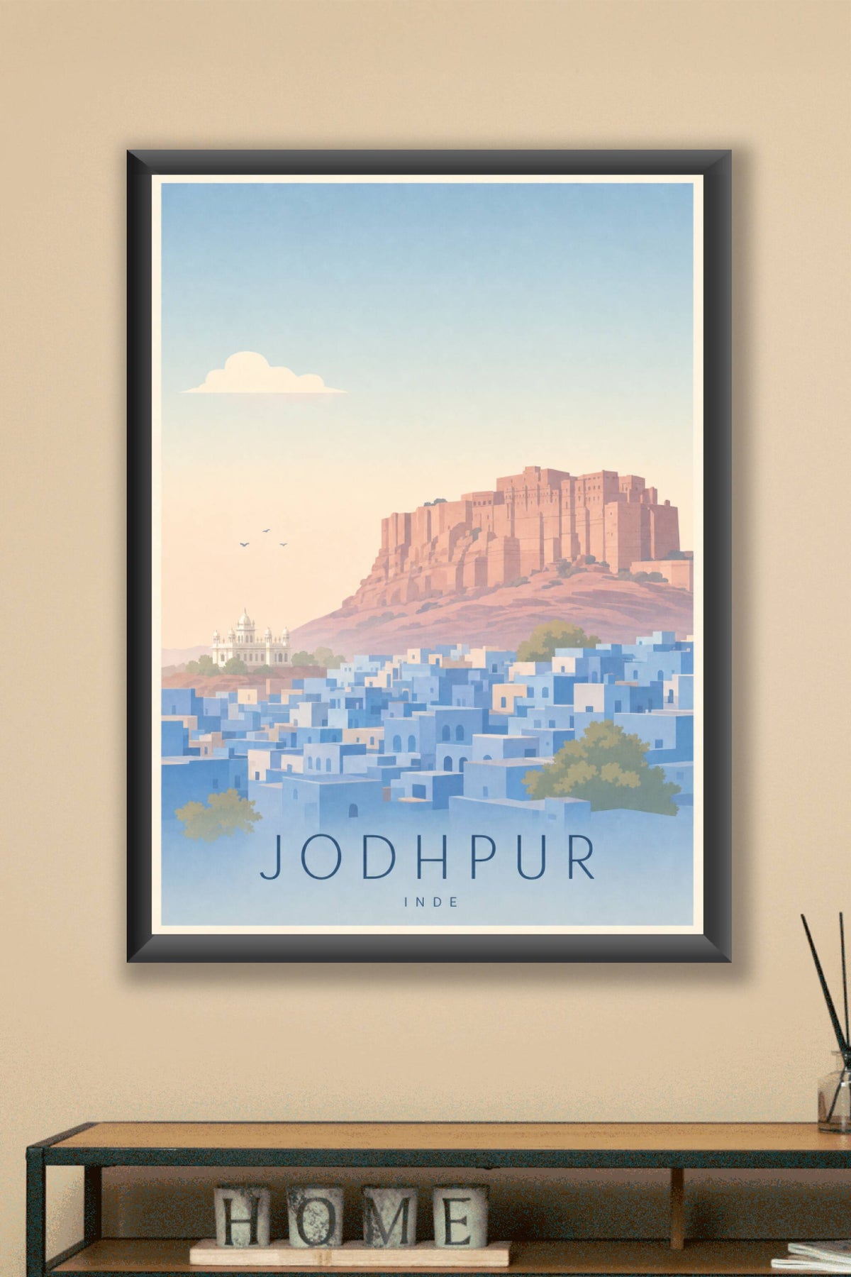 Affiche de Jodhpur - Poster Calme