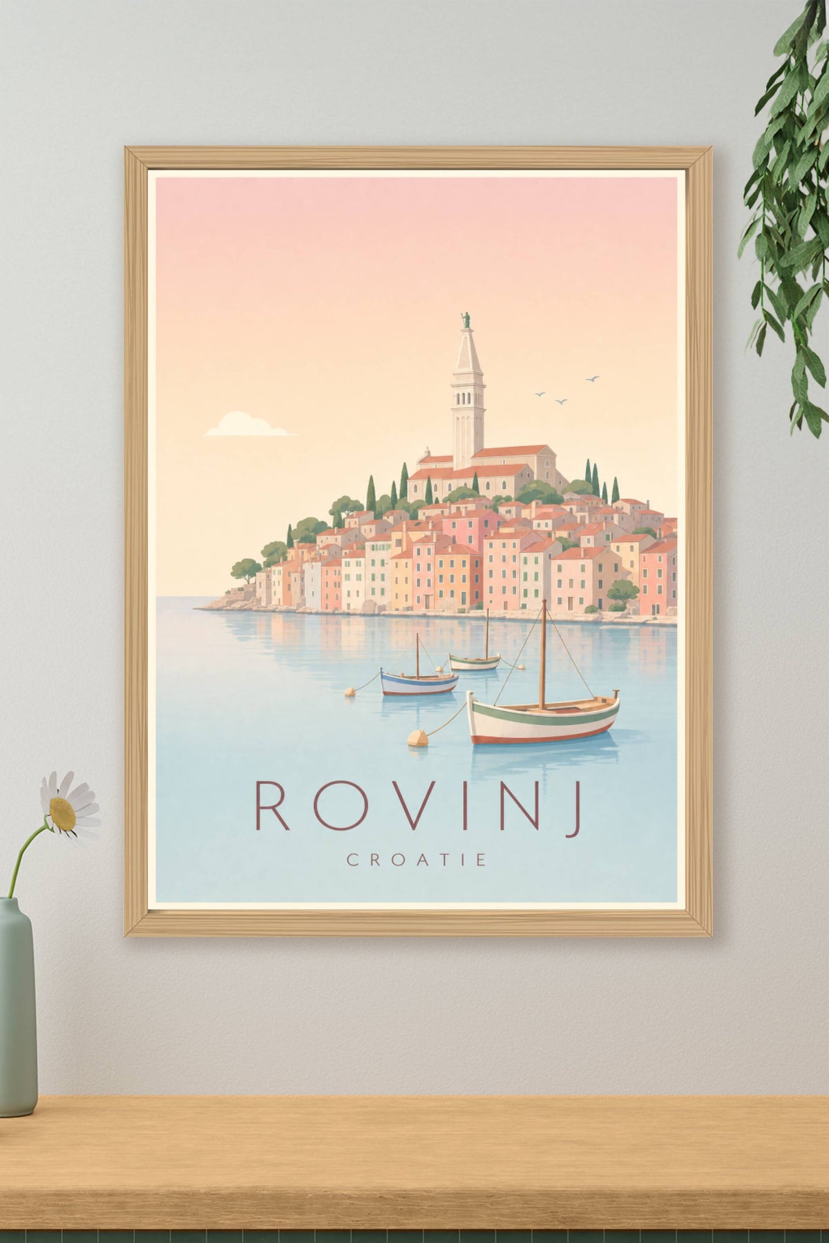 Affiche de Rovinj - Poster Calme