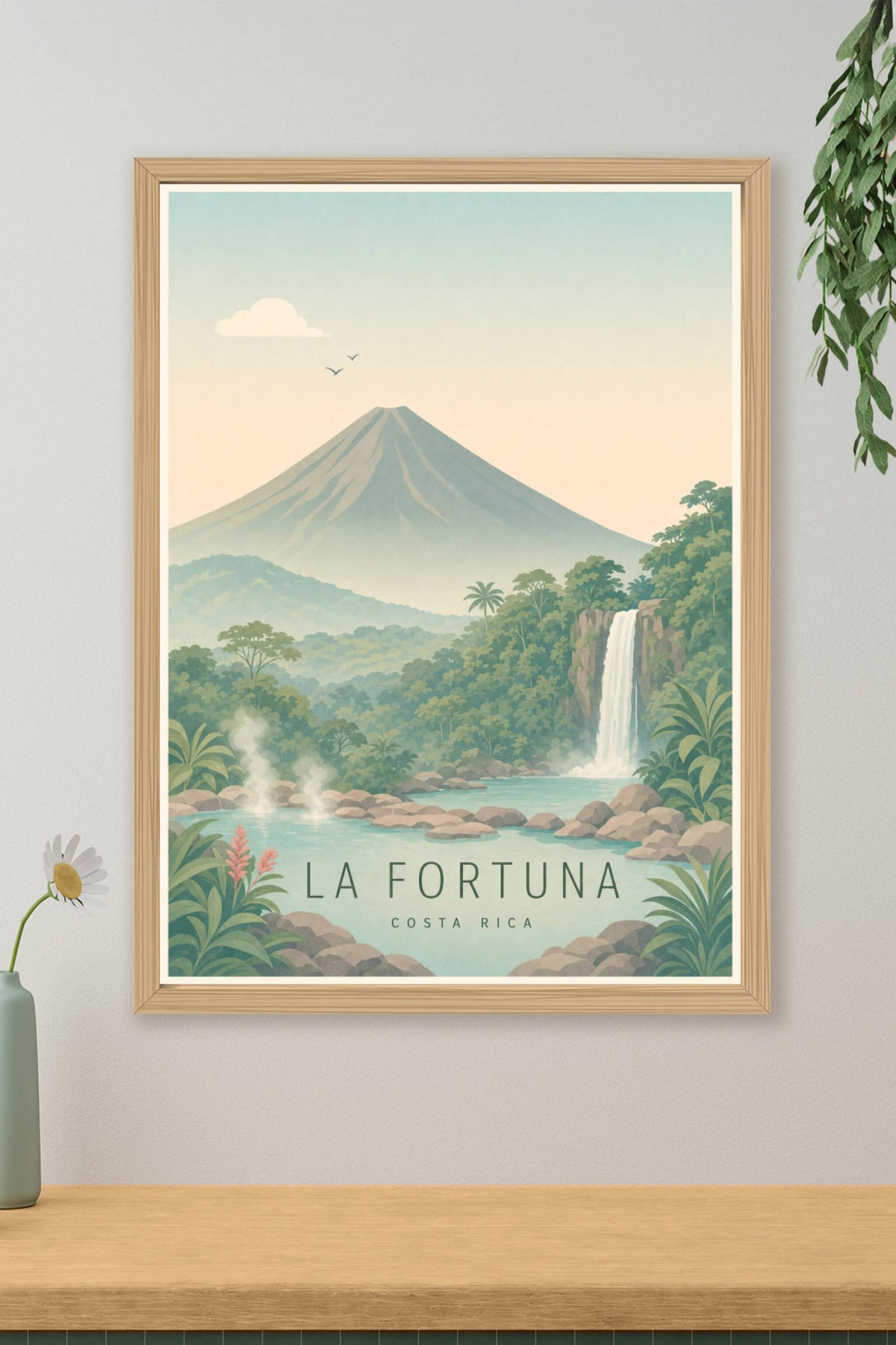 Affiche de La Fortuna - Poster Calme