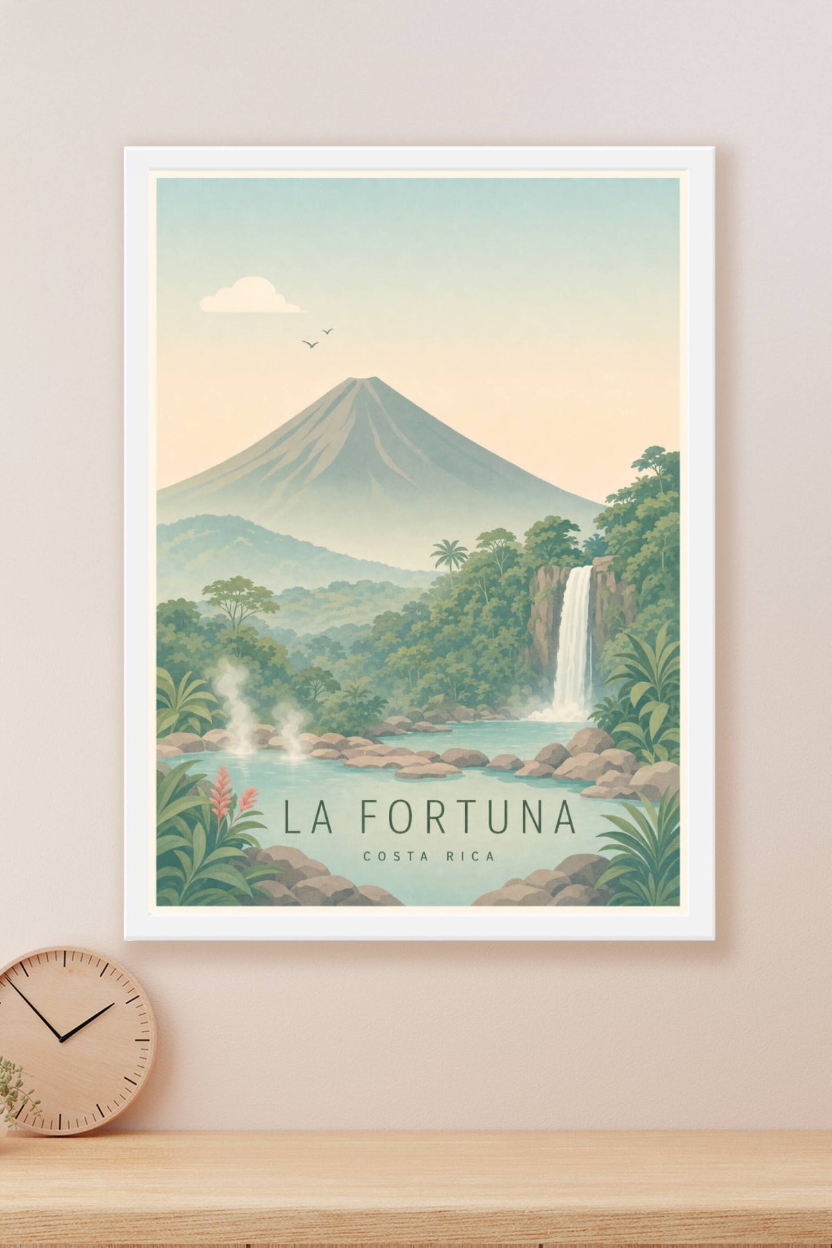 Affiche de La Fortuna - Poster Calme