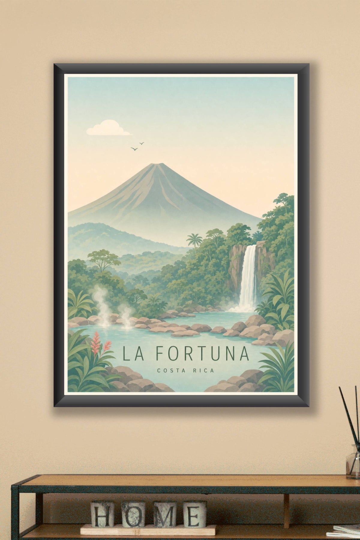 Affiche de La Fortuna - Poster Calme