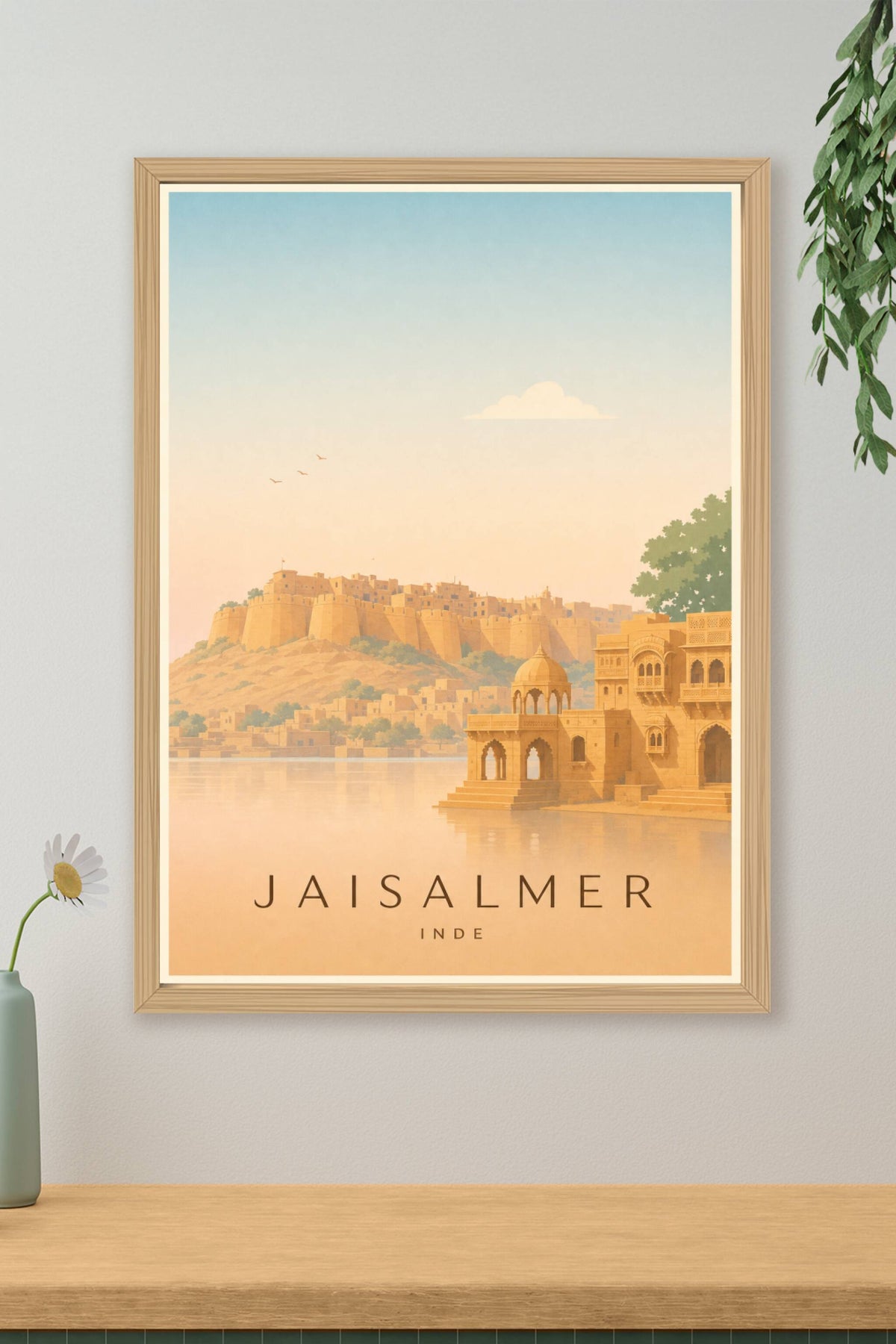 Affiche de Jaisalmer - Poster Calme