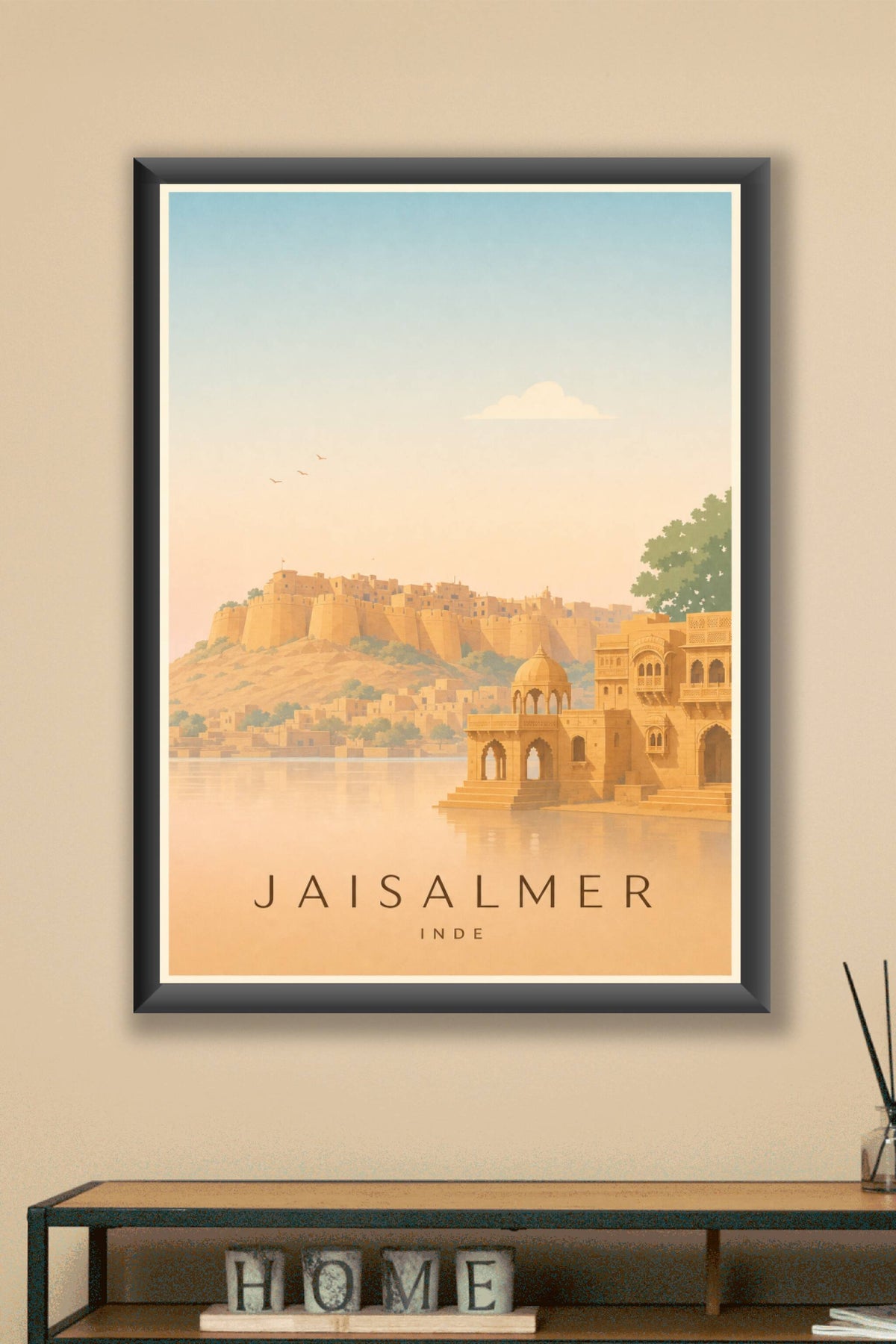 Affiche de Jaisalmer - Poster Calme