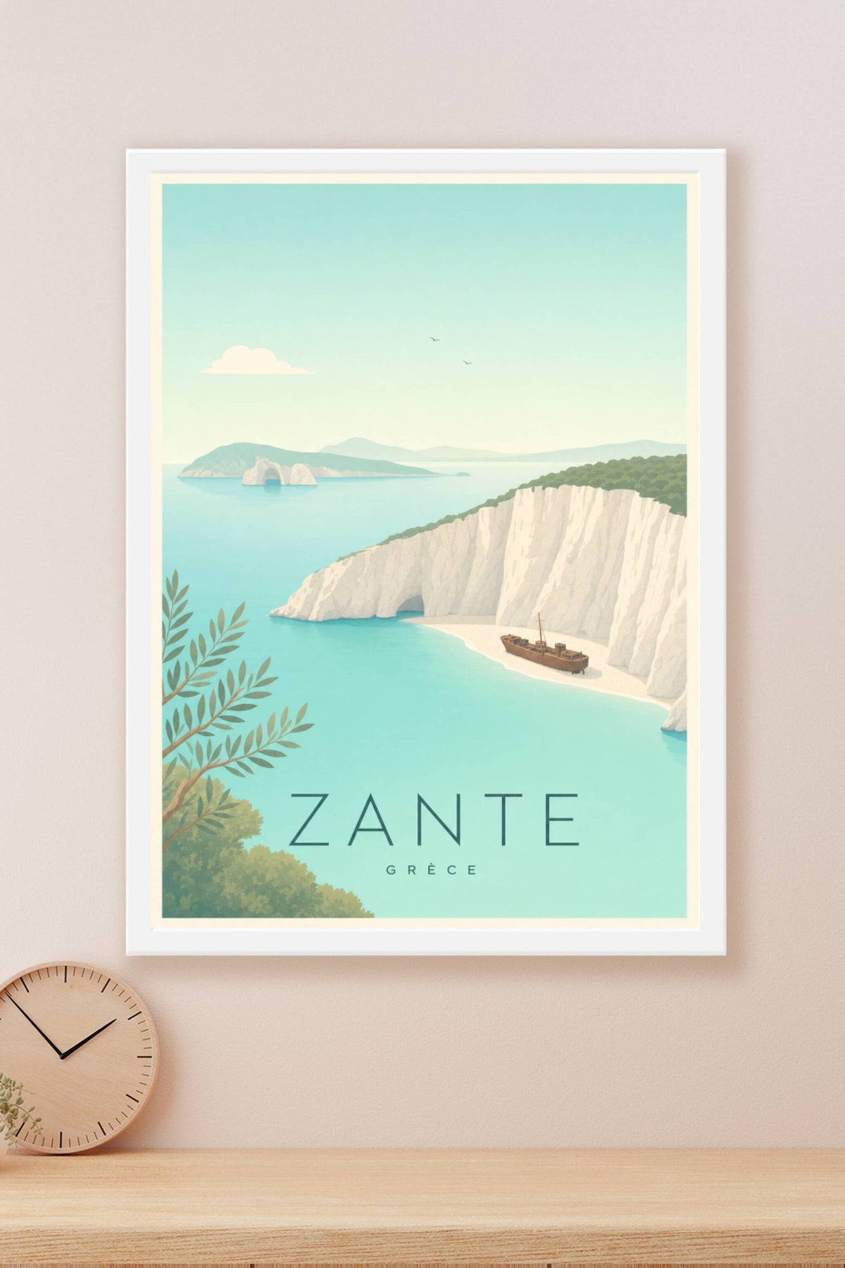 Affiche de Zante - Poster Calme