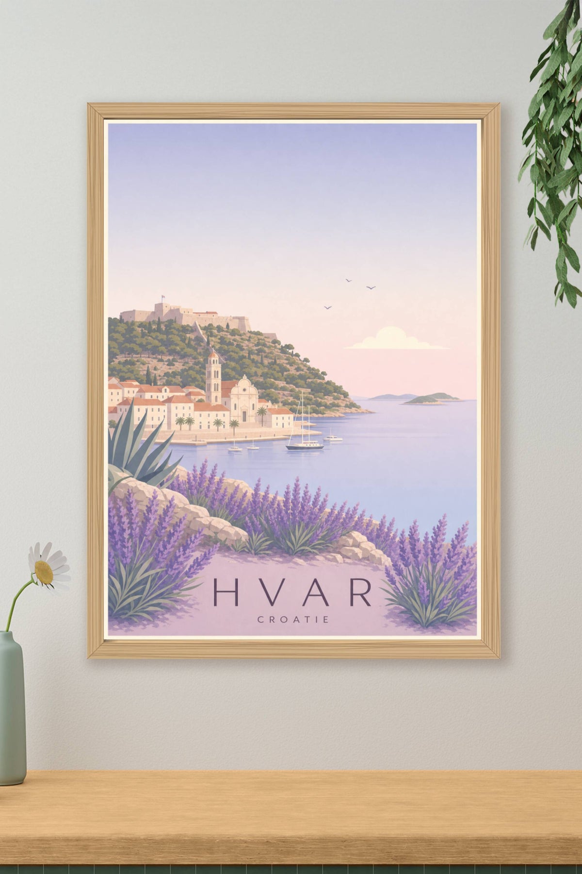 Affiche de Hvar - Poster Calme