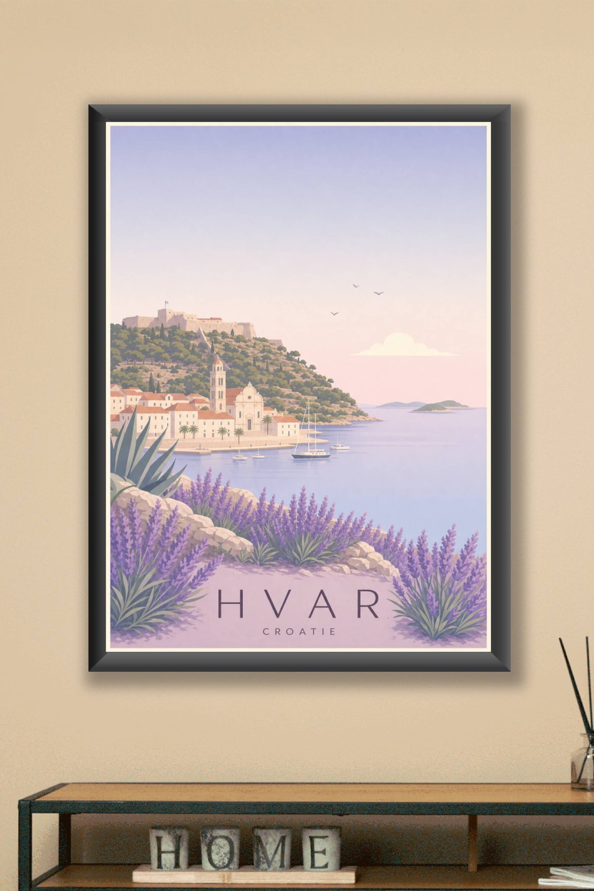 Affiche de Hvar - Poster Calme