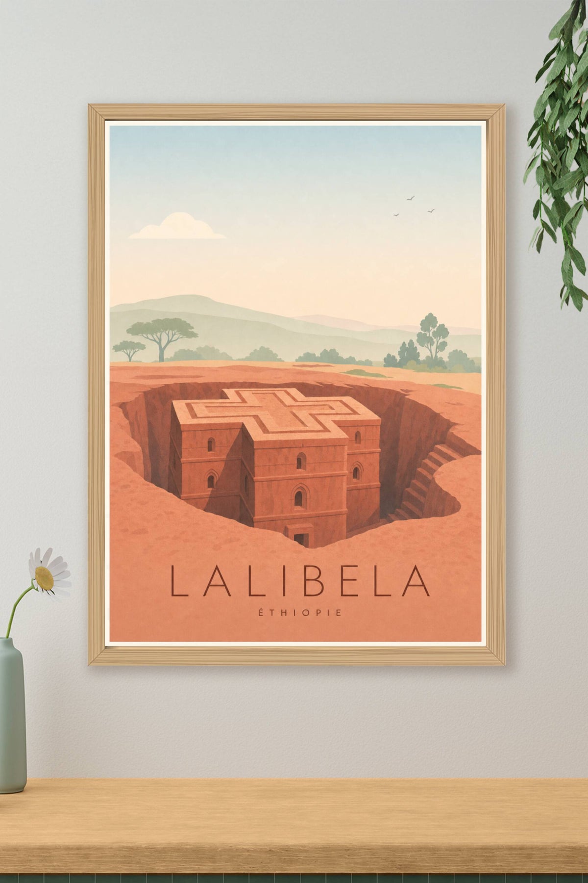 Affiche de Lalibela - Poster Calme
