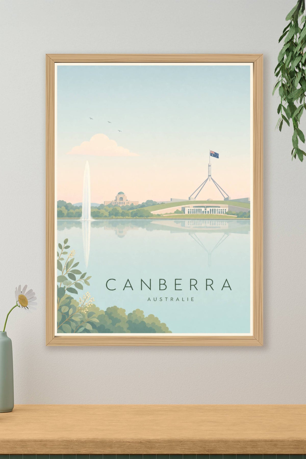 Affiche de Canberra - Poster Calme