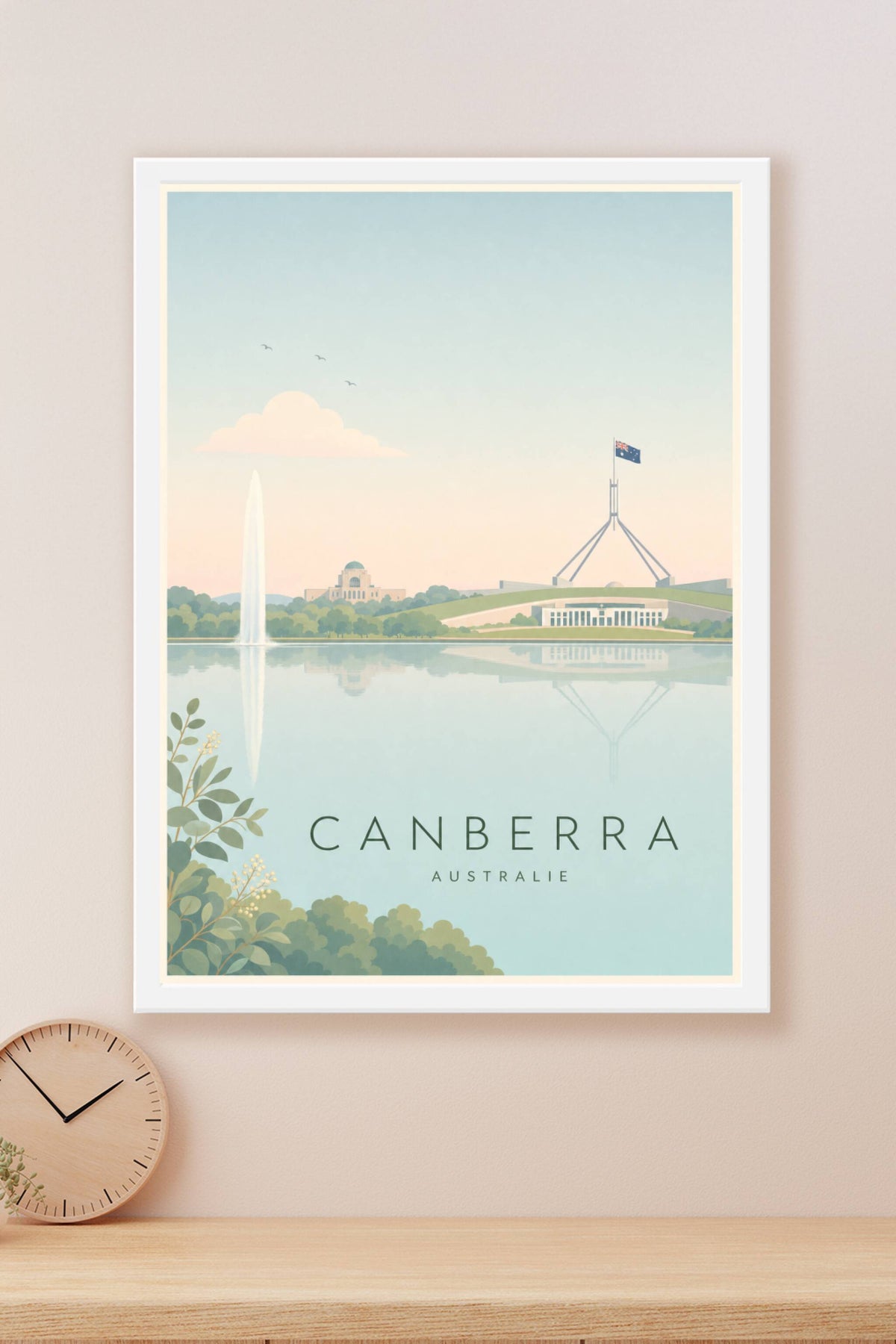 Affiche de Canberra - Poster Calme