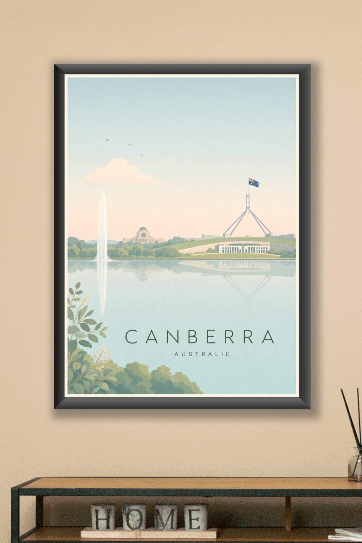 Affiche de Canberra - Poster Calme