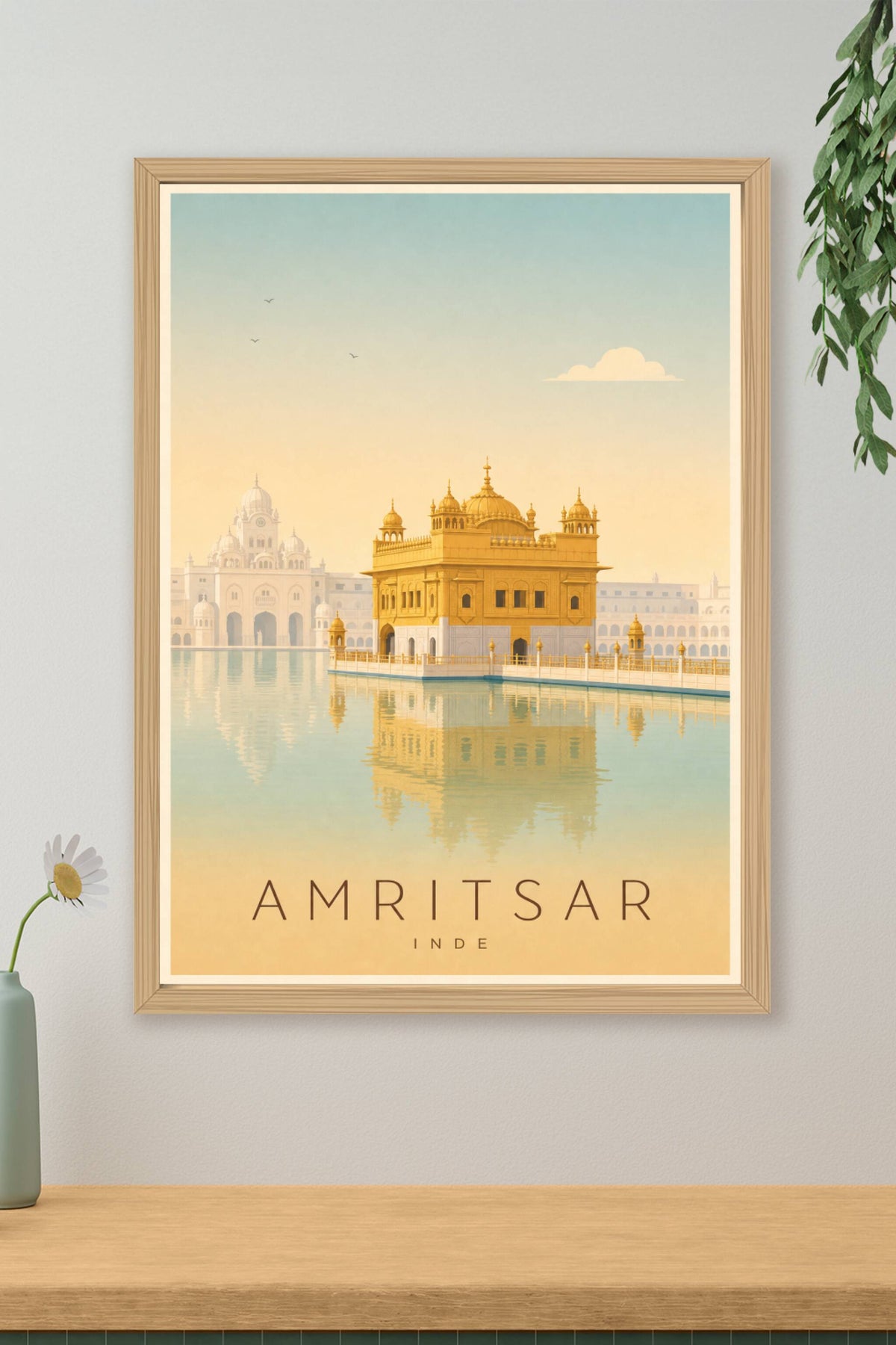 Affiche d'Amritsar - Poster Calme