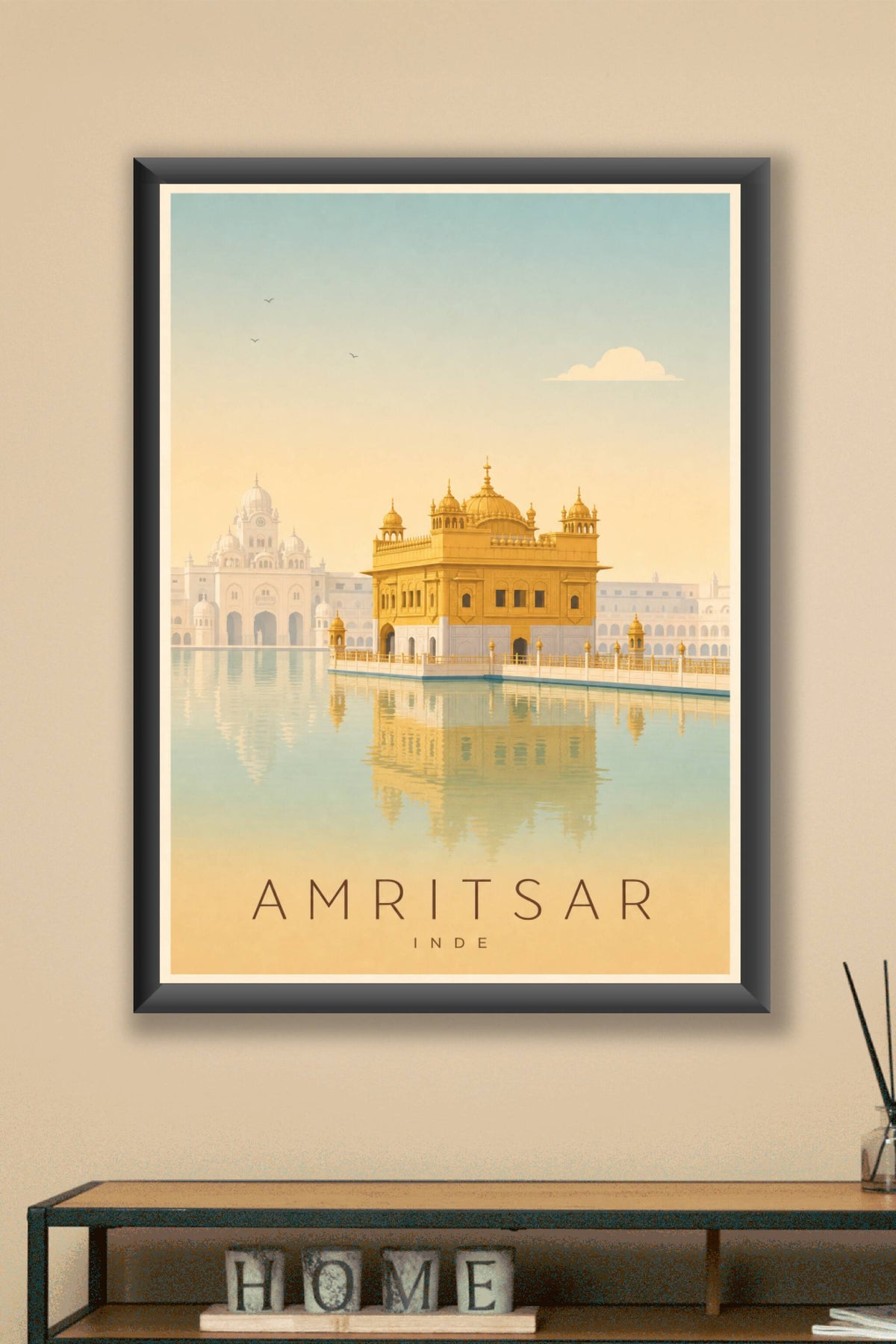 Affiche d'Amritsar - Poster Calme