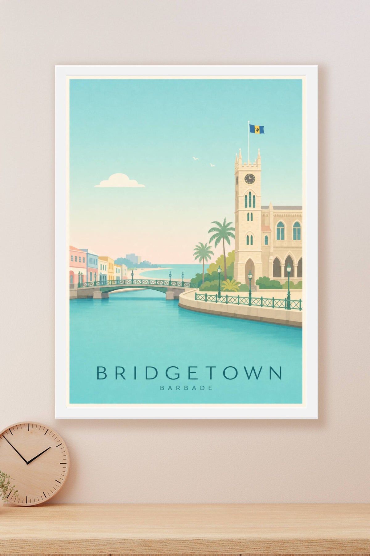 Affiche de Bridgetown - Poster Calme