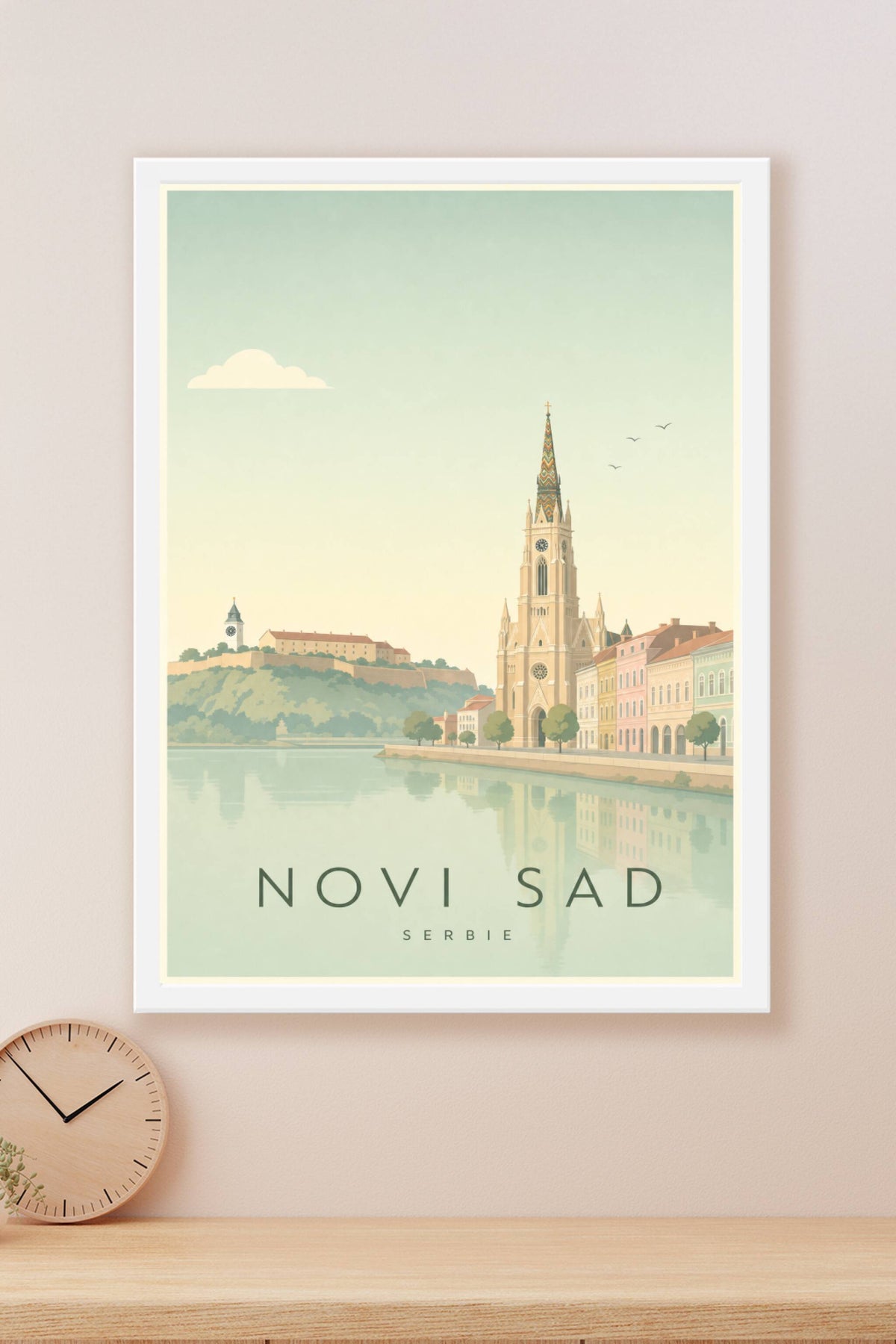 Affiche de Novi Sad - Poster Calme