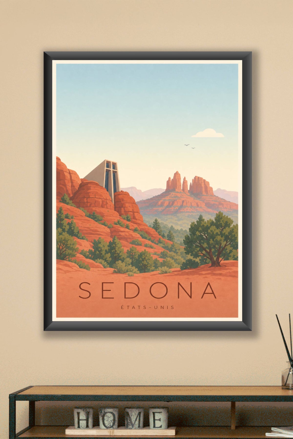 Affiche de Sedona - Poster Calme