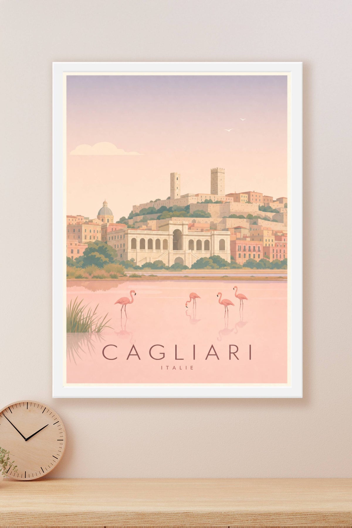 Affiche de Cagliari - Poster Calme