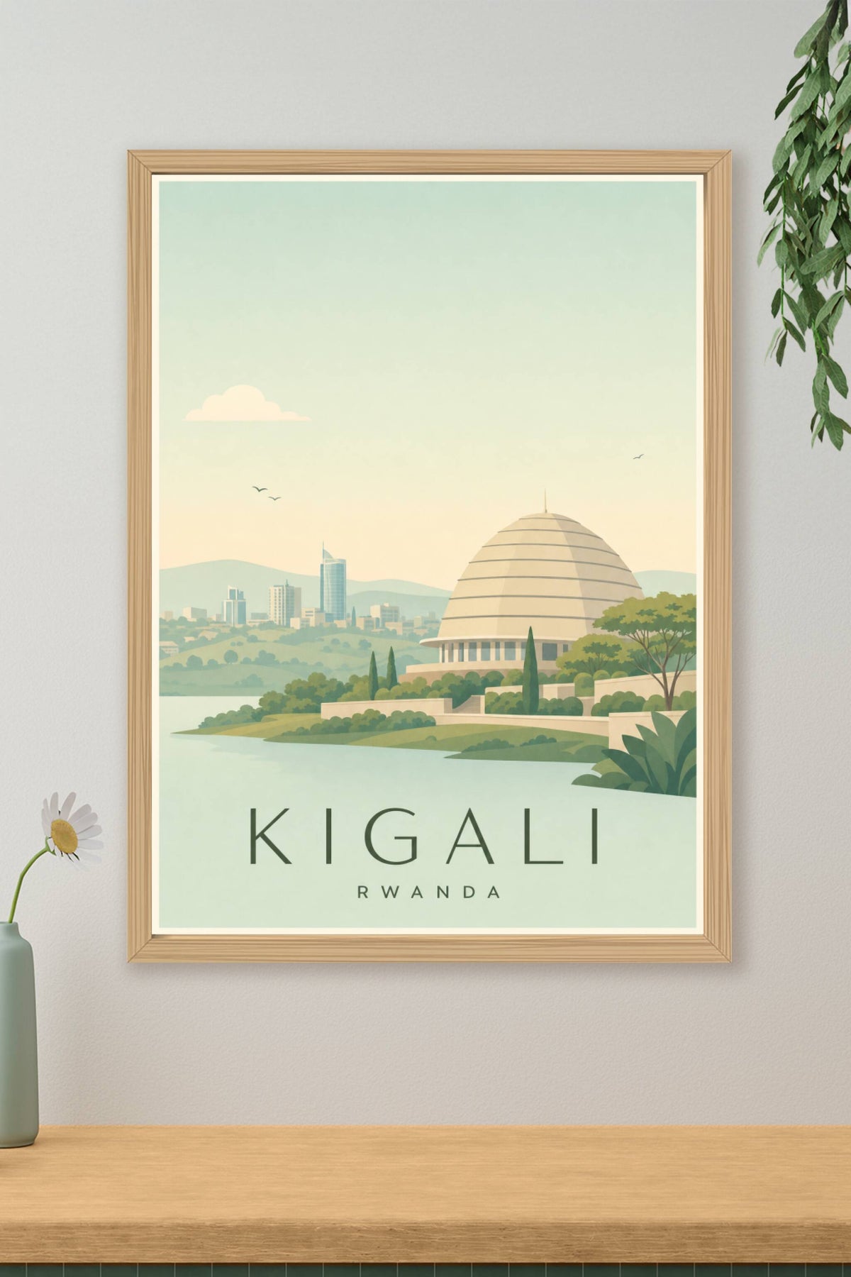 Affiche de Kigali - Poster Calme